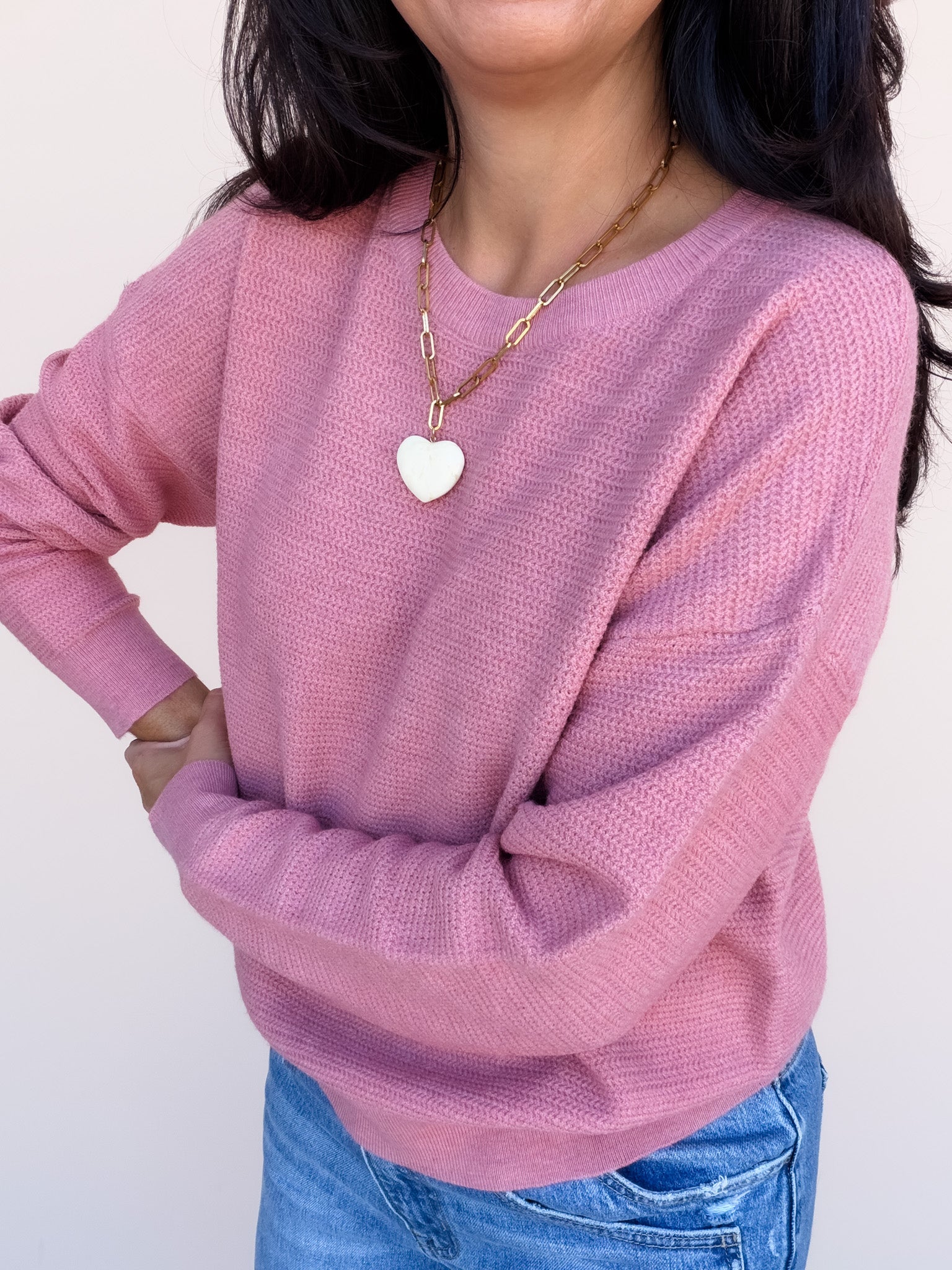 Sunday Pink Sweater