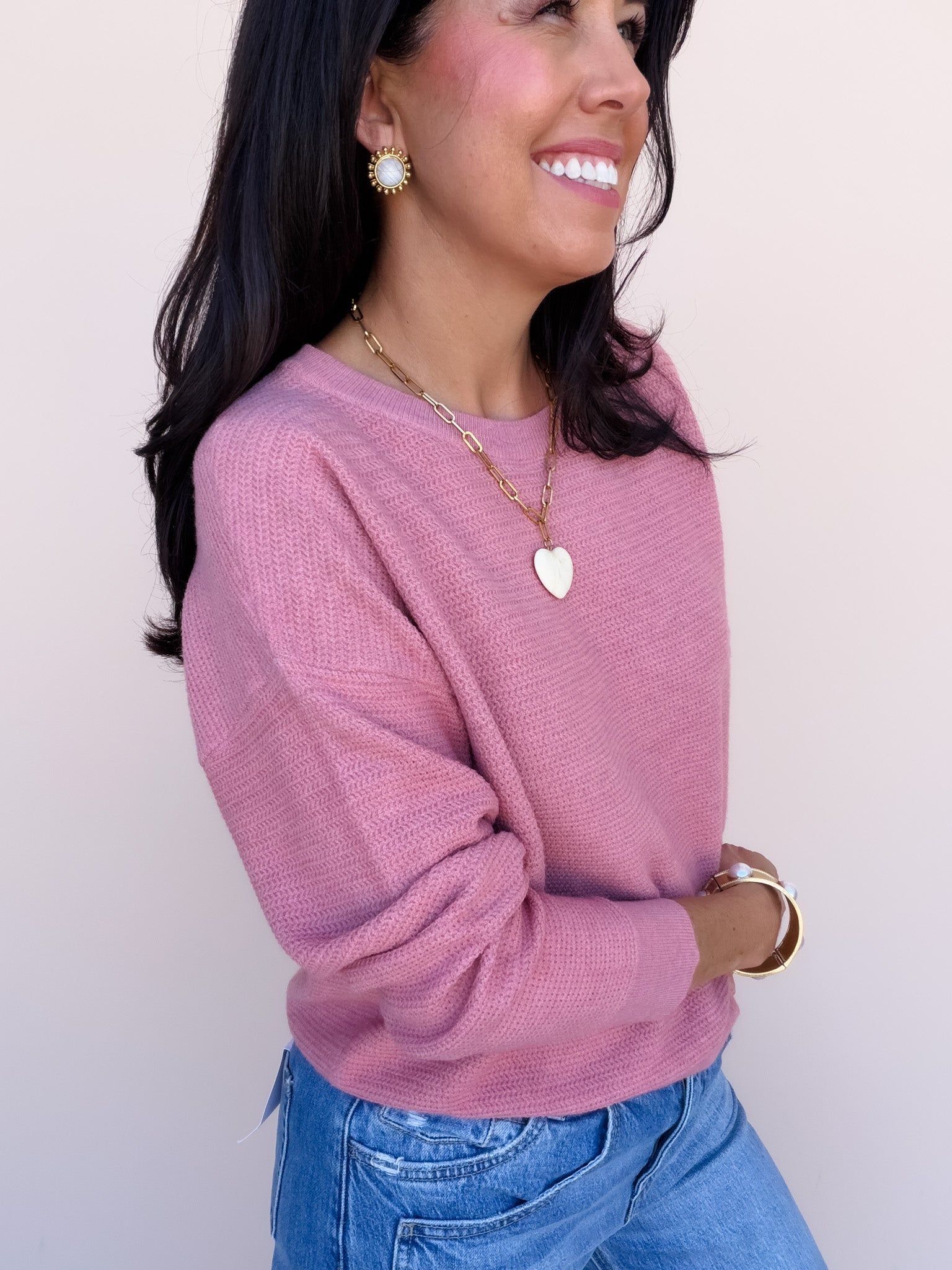Sunday Pink Sweater