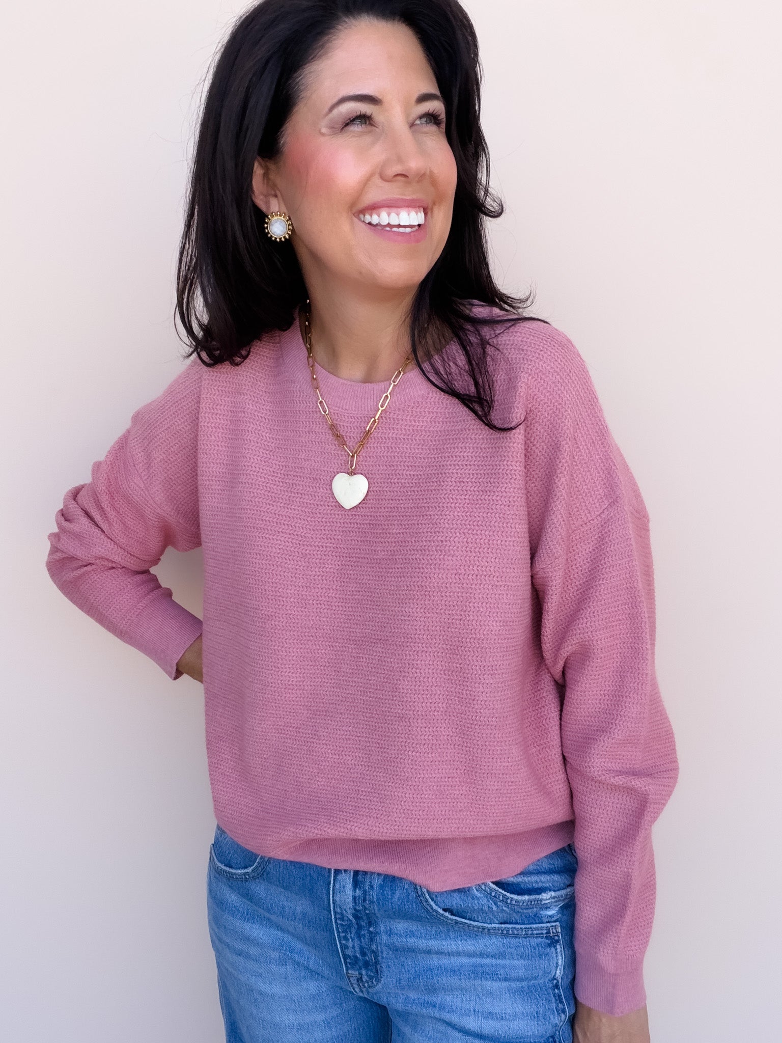 Sunday Pink Sweater