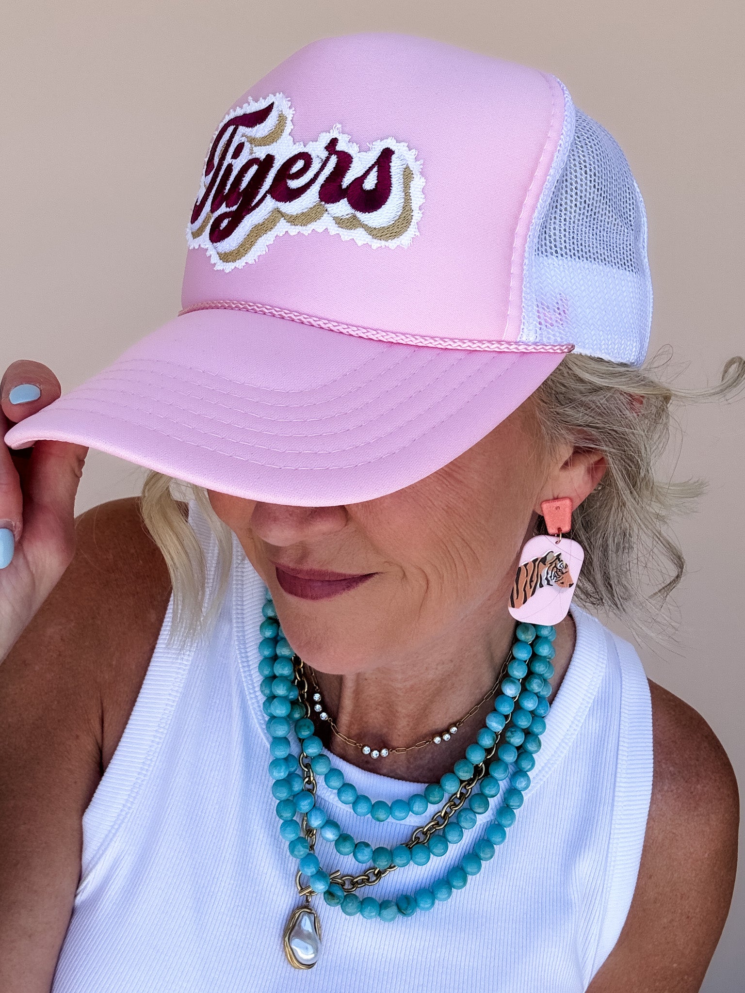 Pink Prowl Earrings