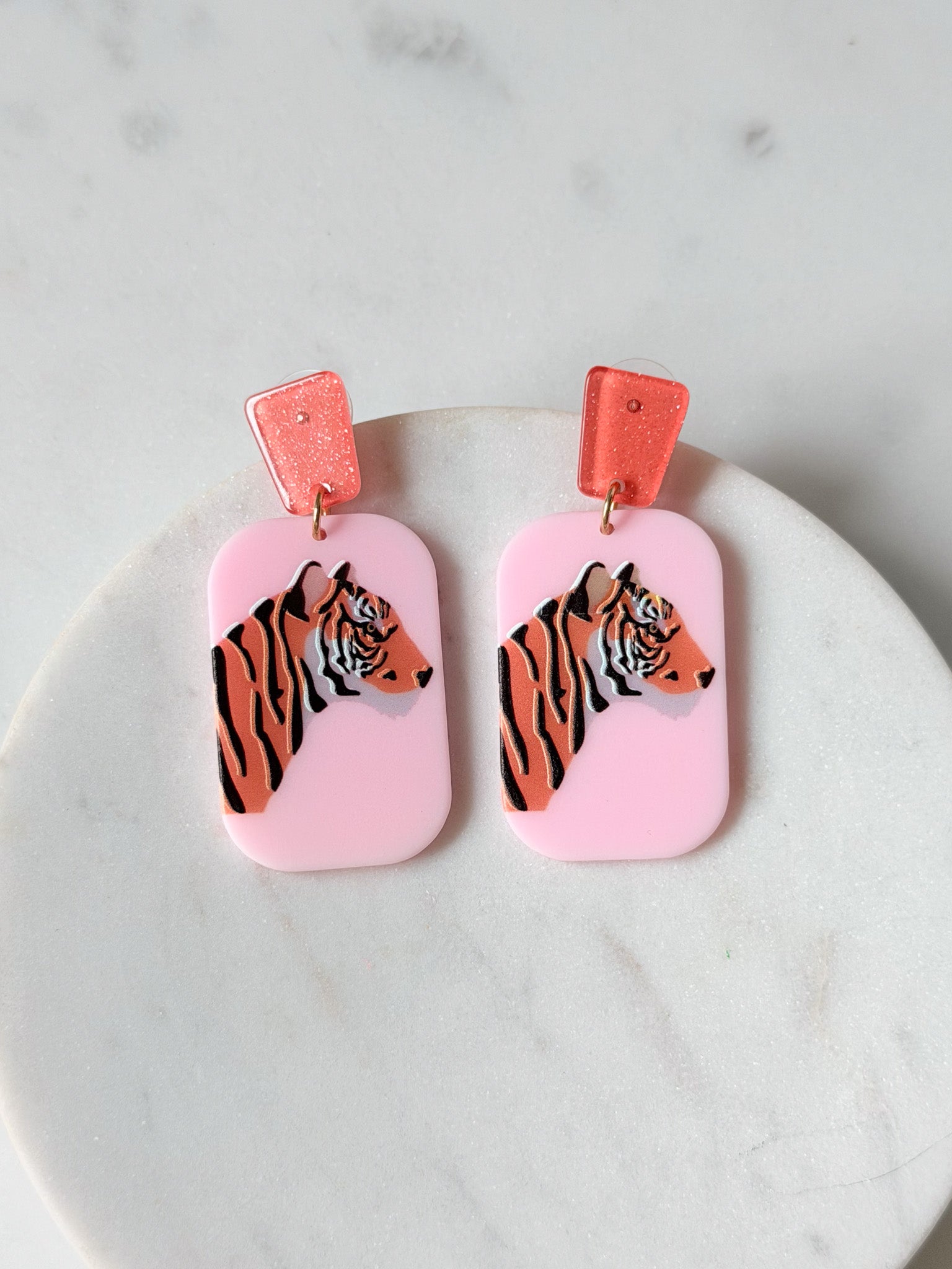 Pink Prowl Earrings
