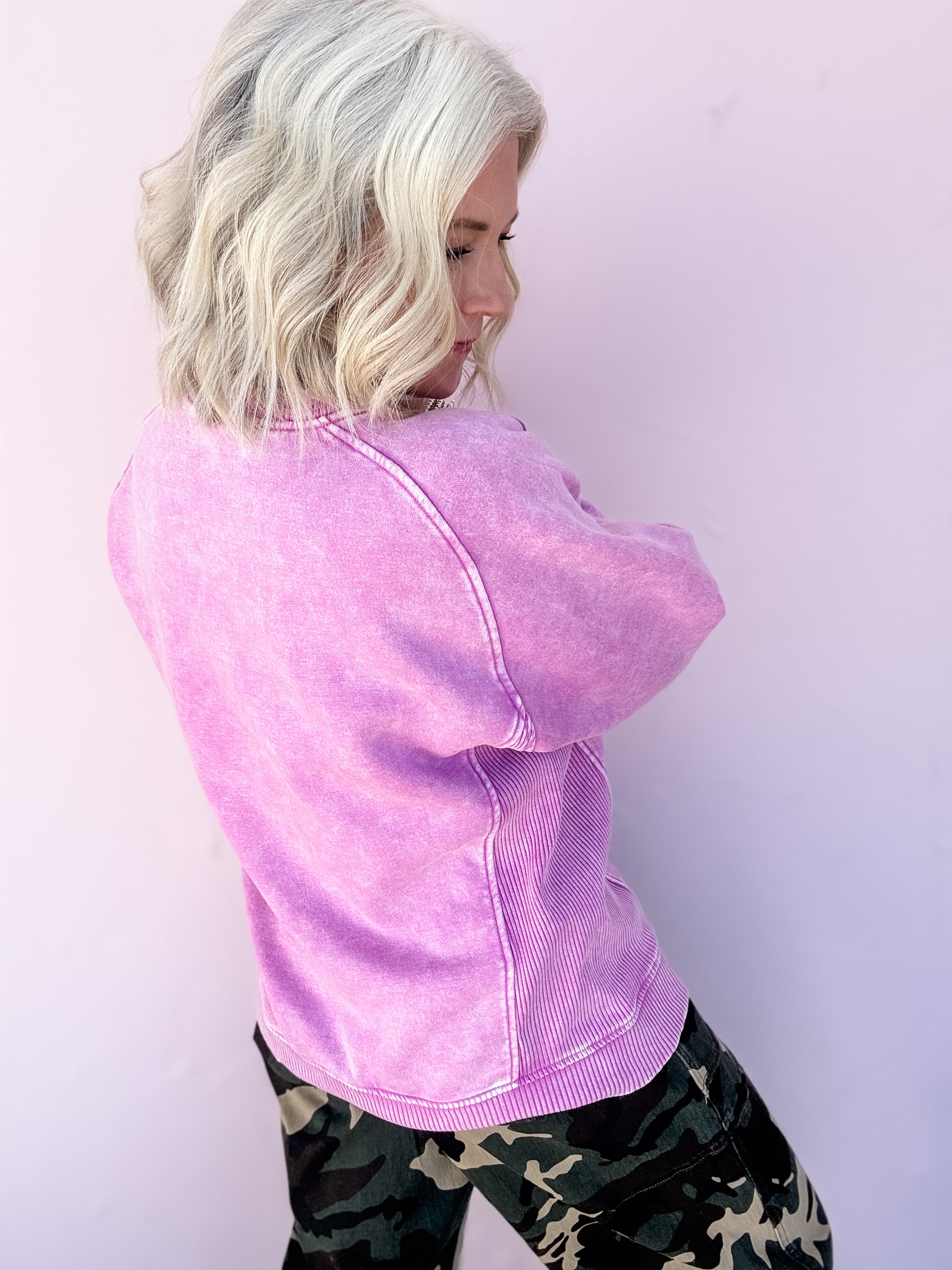 Pink Voltage Pullover