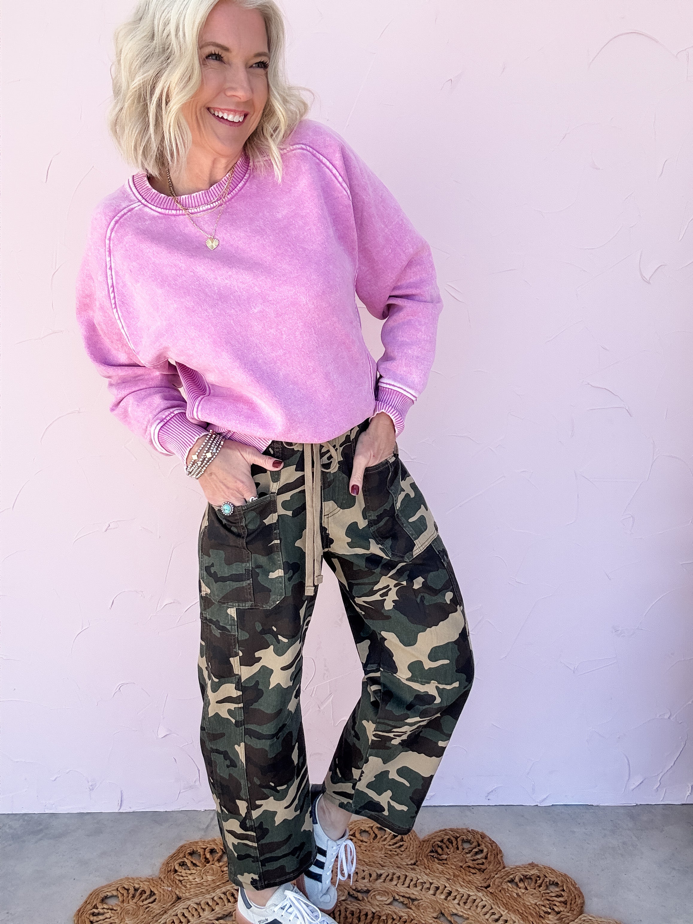 Pink Voltage Pullover