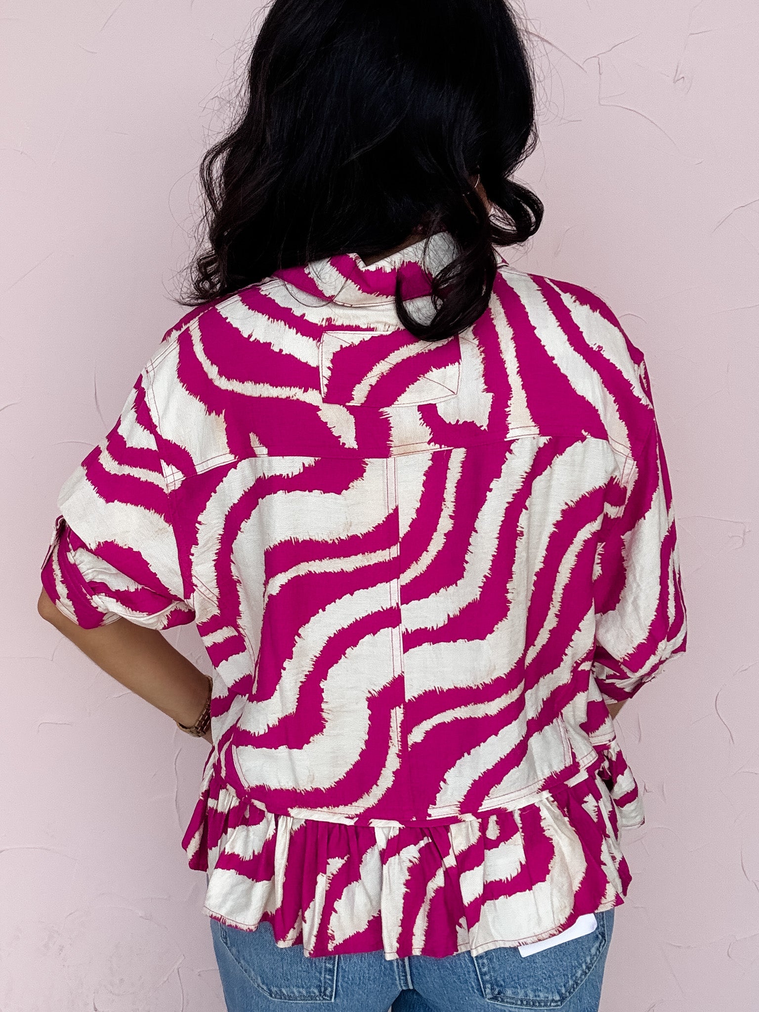 Wild About Magenta Top
