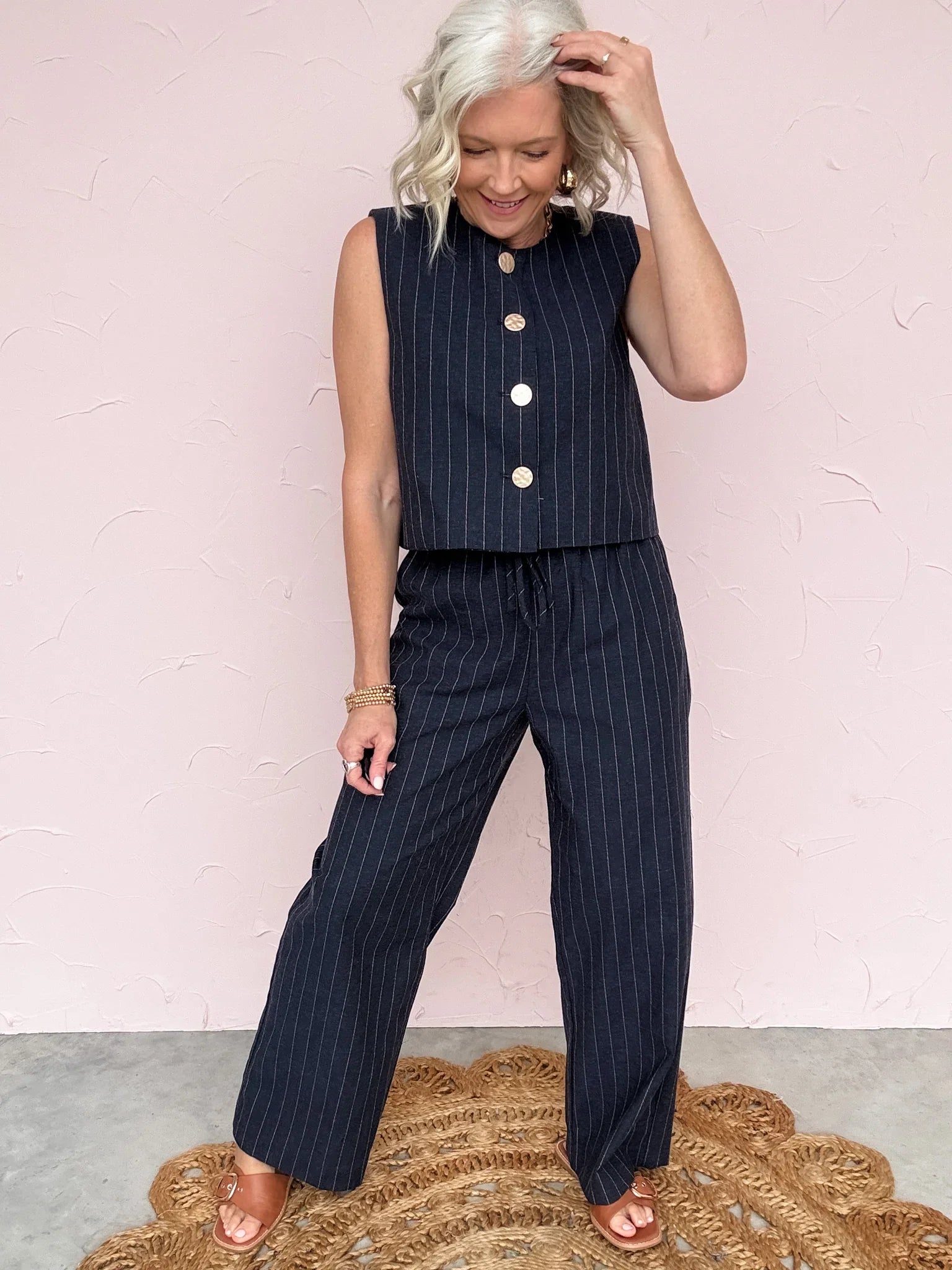 Pinstripe Poise Set - 30% Off