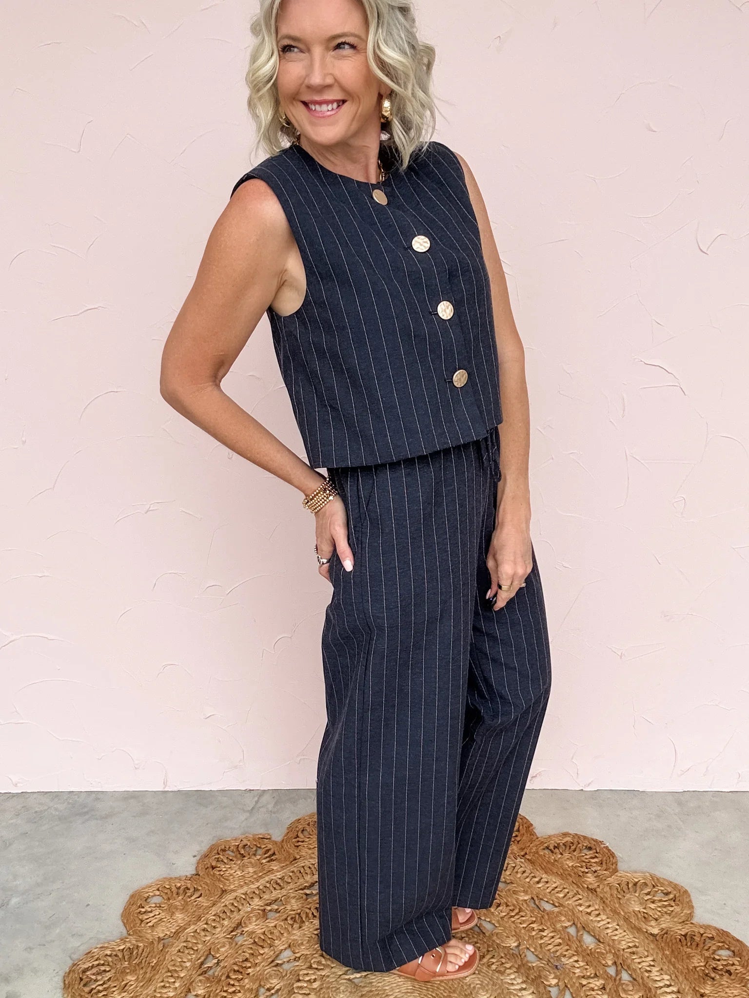 Pinstripe Poise Set - 30% Off