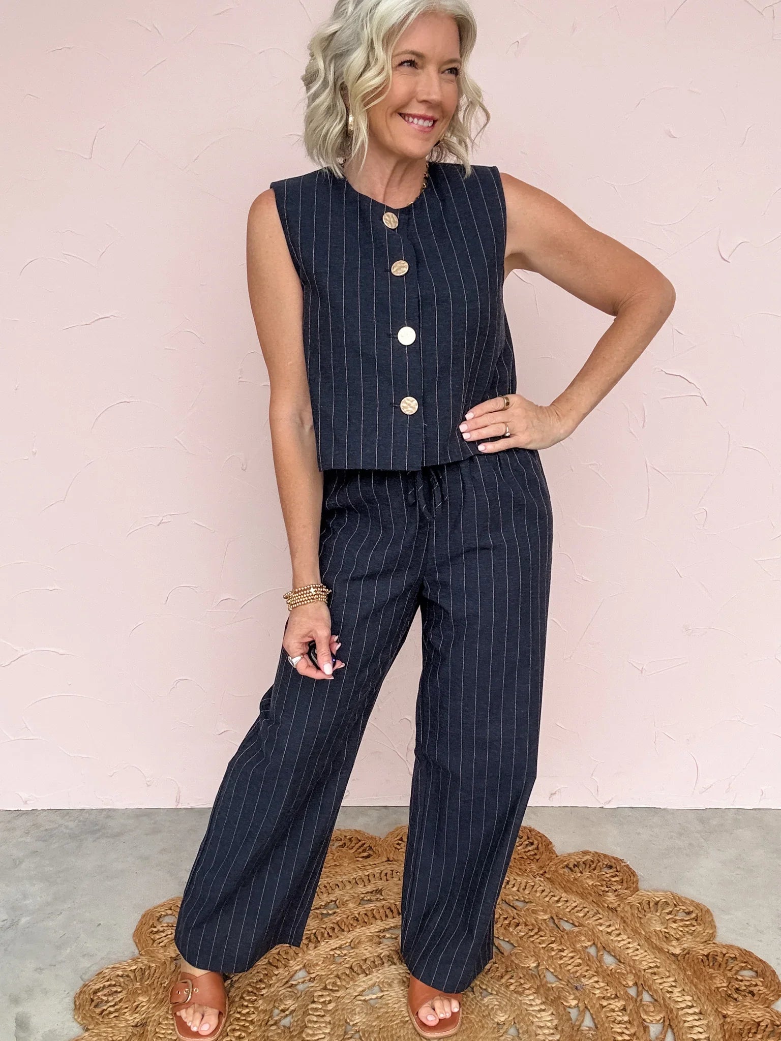 Pinstripe Poise Set - 30% Off