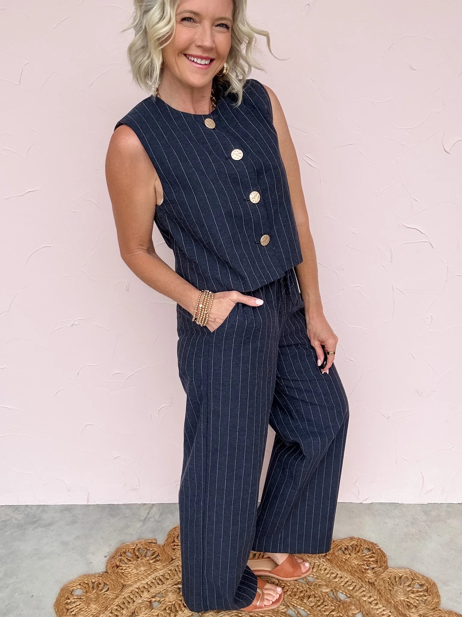 Pinstripe Poise Set - 30% Off
