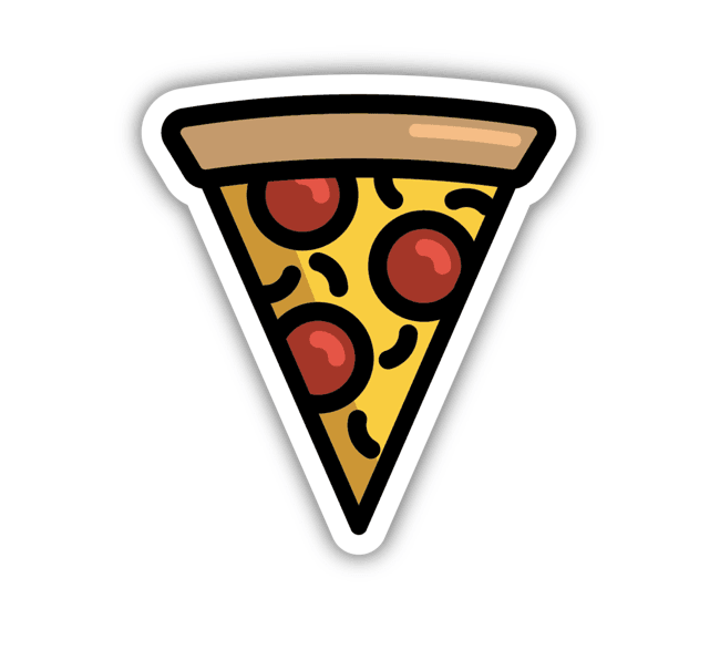 Pizza Sticker - Vintage Soul