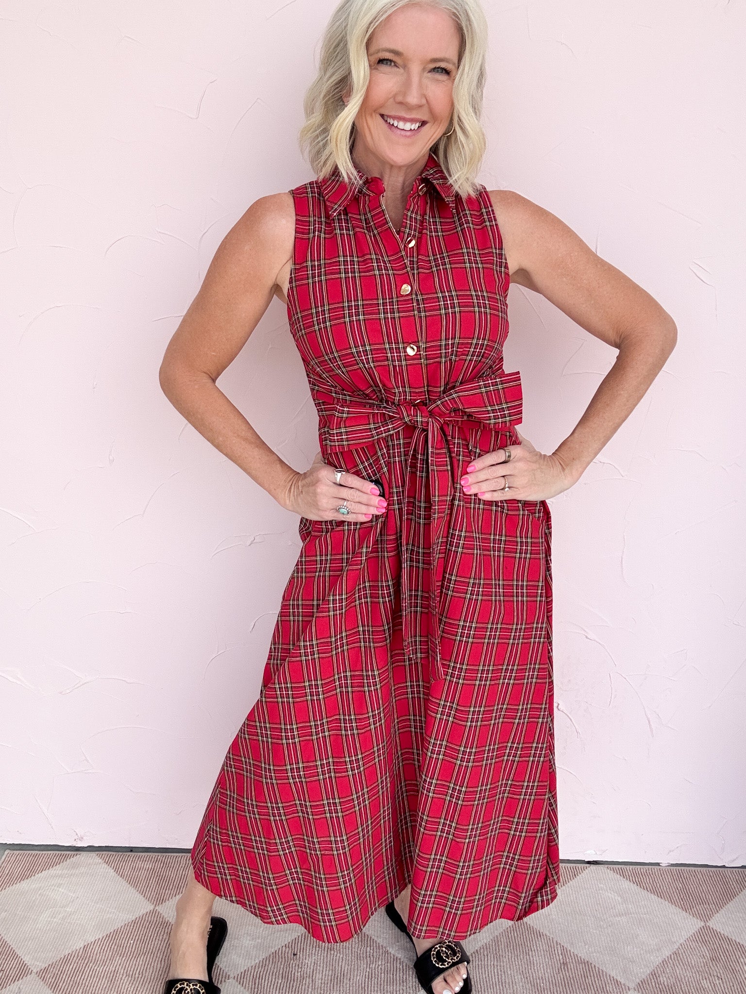 Holly Days Tie Dress