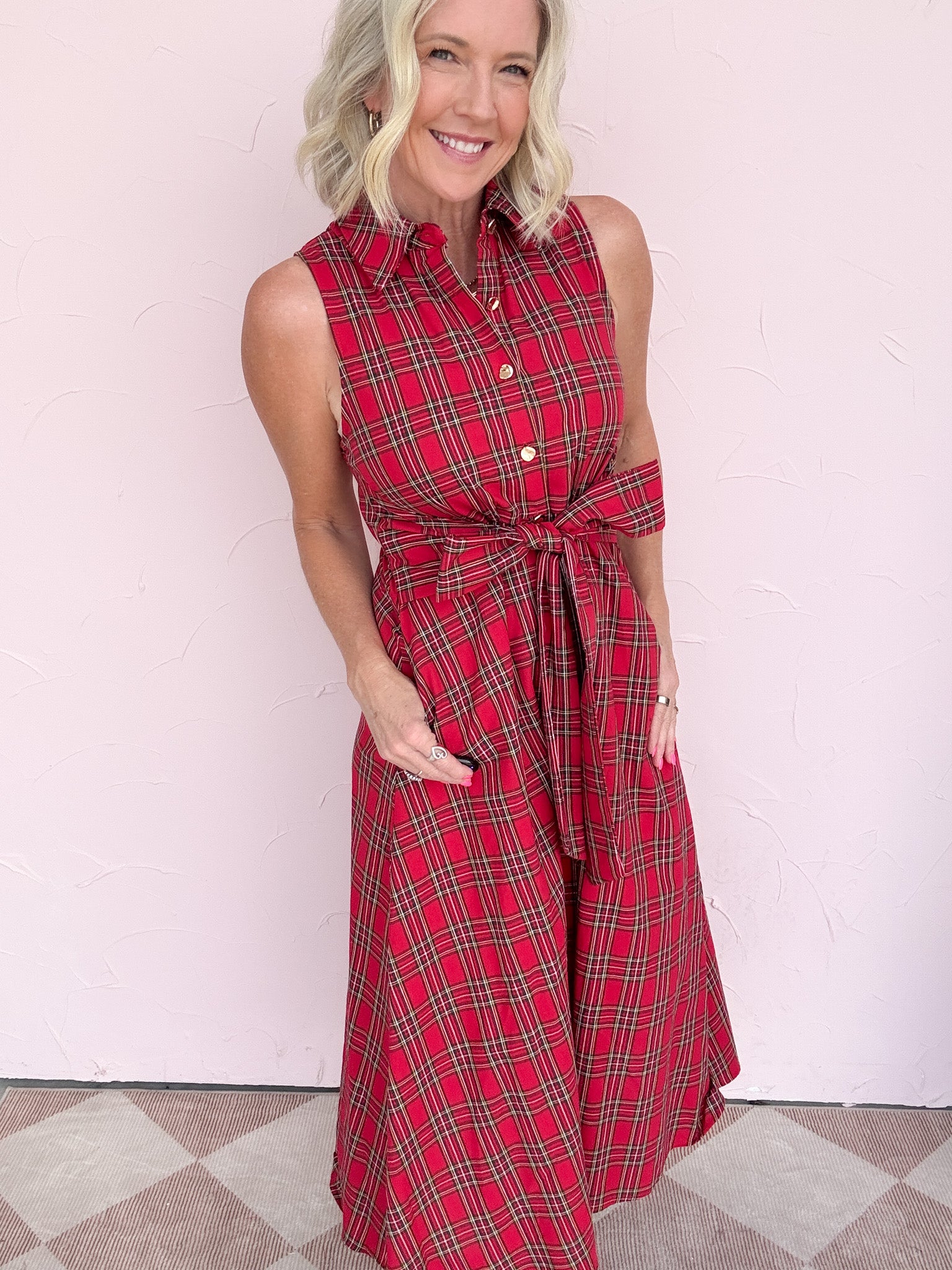 Holly Days Tie Dress
