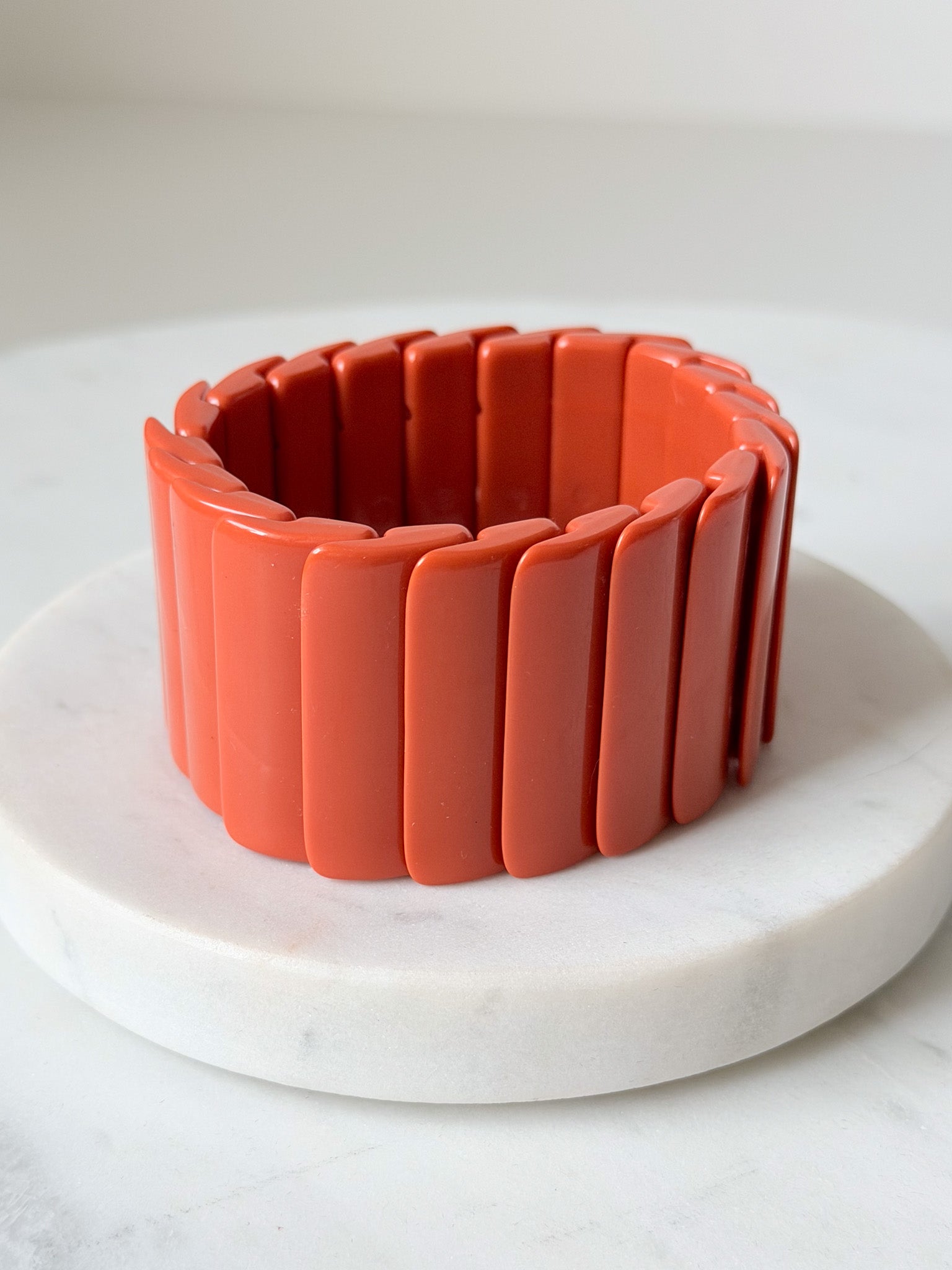 Terracotta Ridge Bracelet