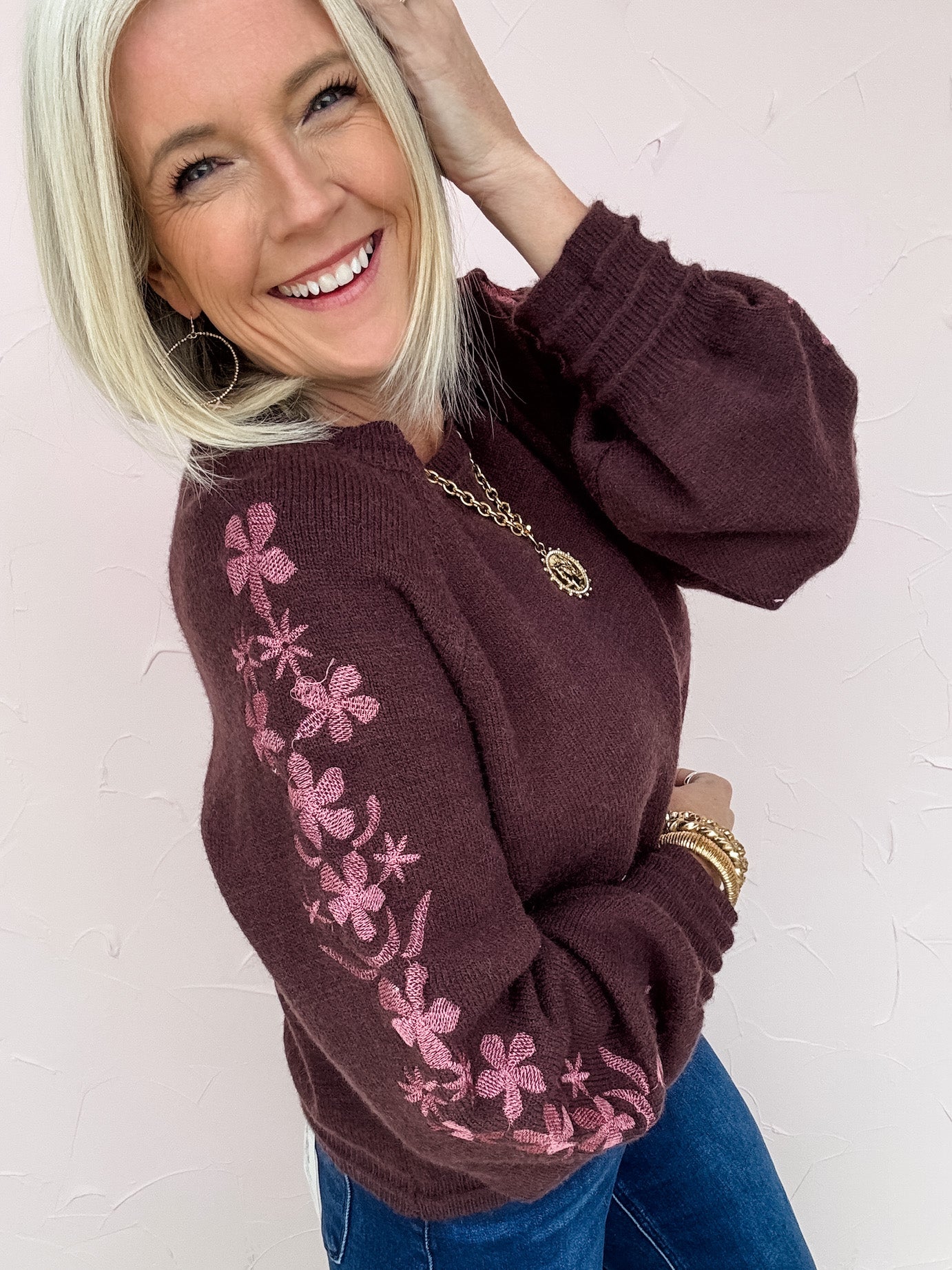 Something to Say Sweater