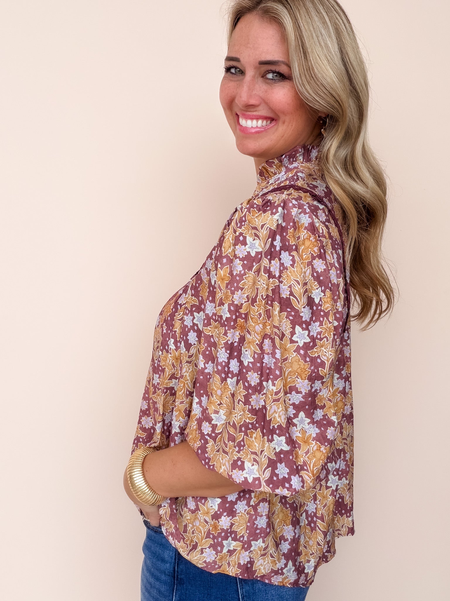 Plum Fields Top