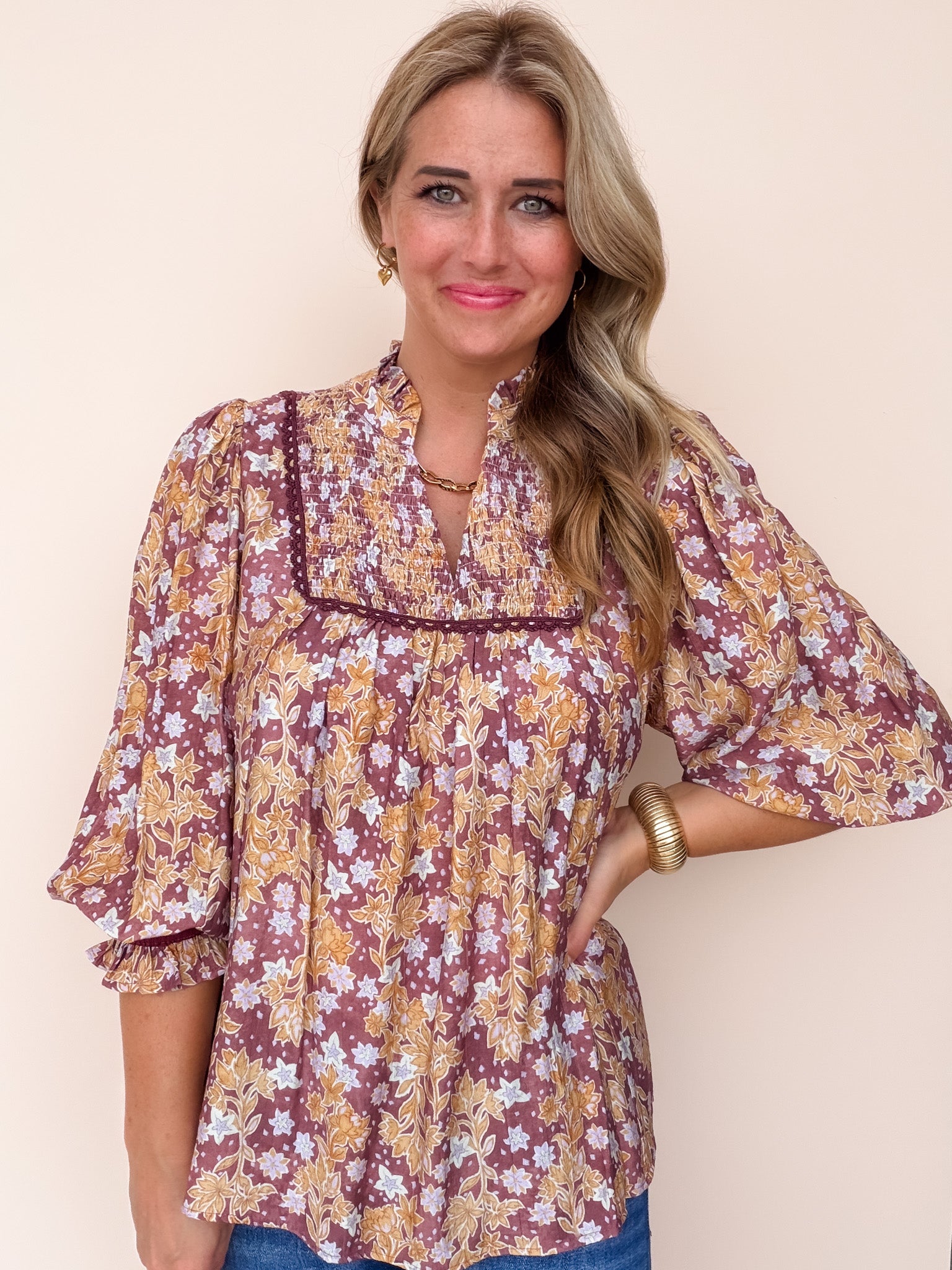 Plum Fields Top