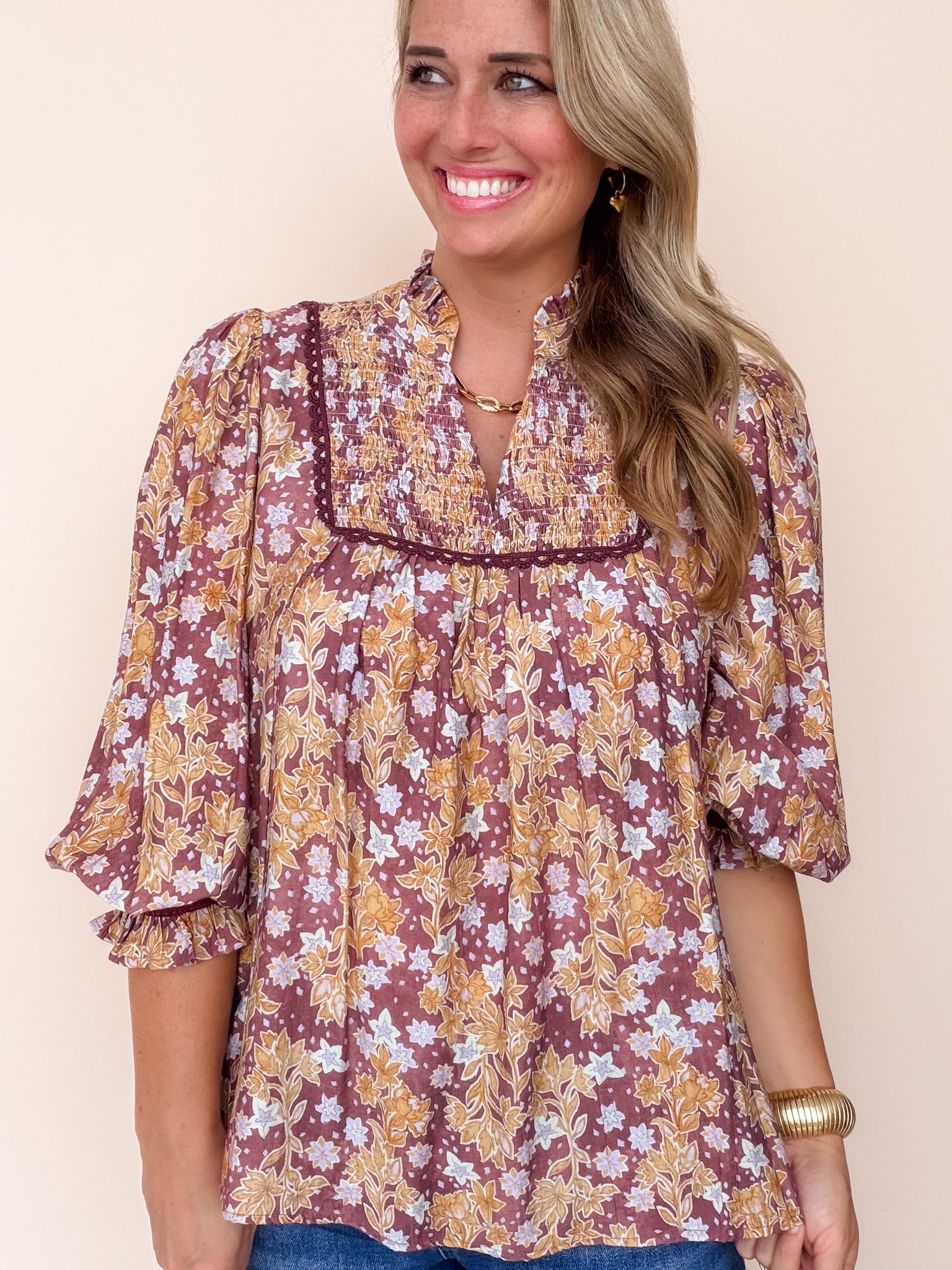Plum Fields Top