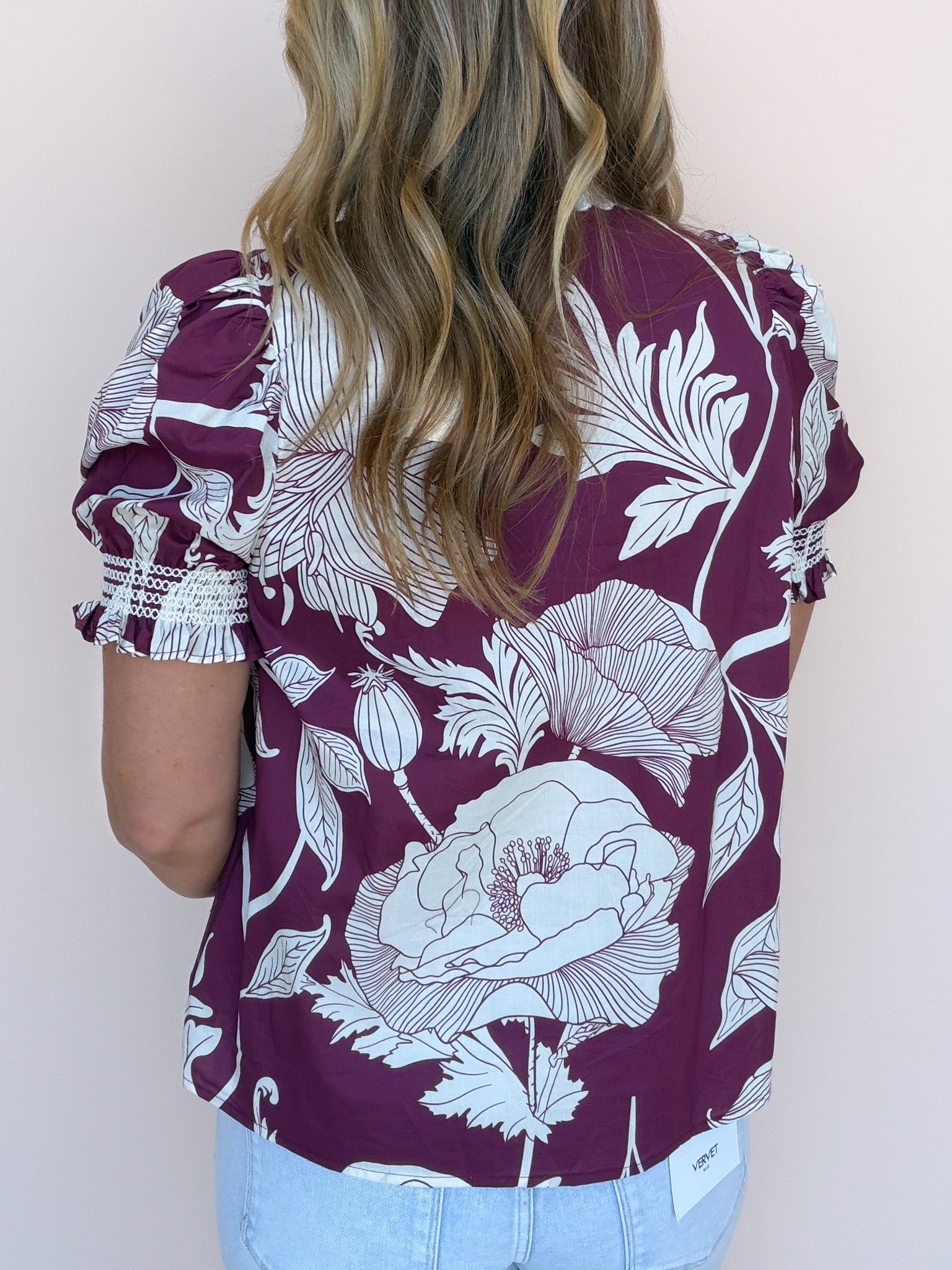 Botanica Scallop Top