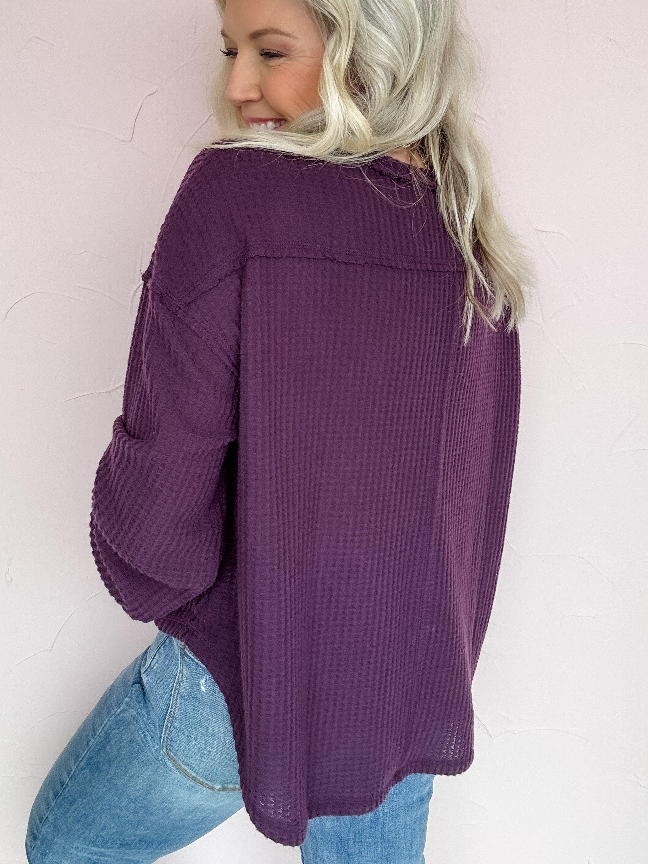 Plum Twilight Top