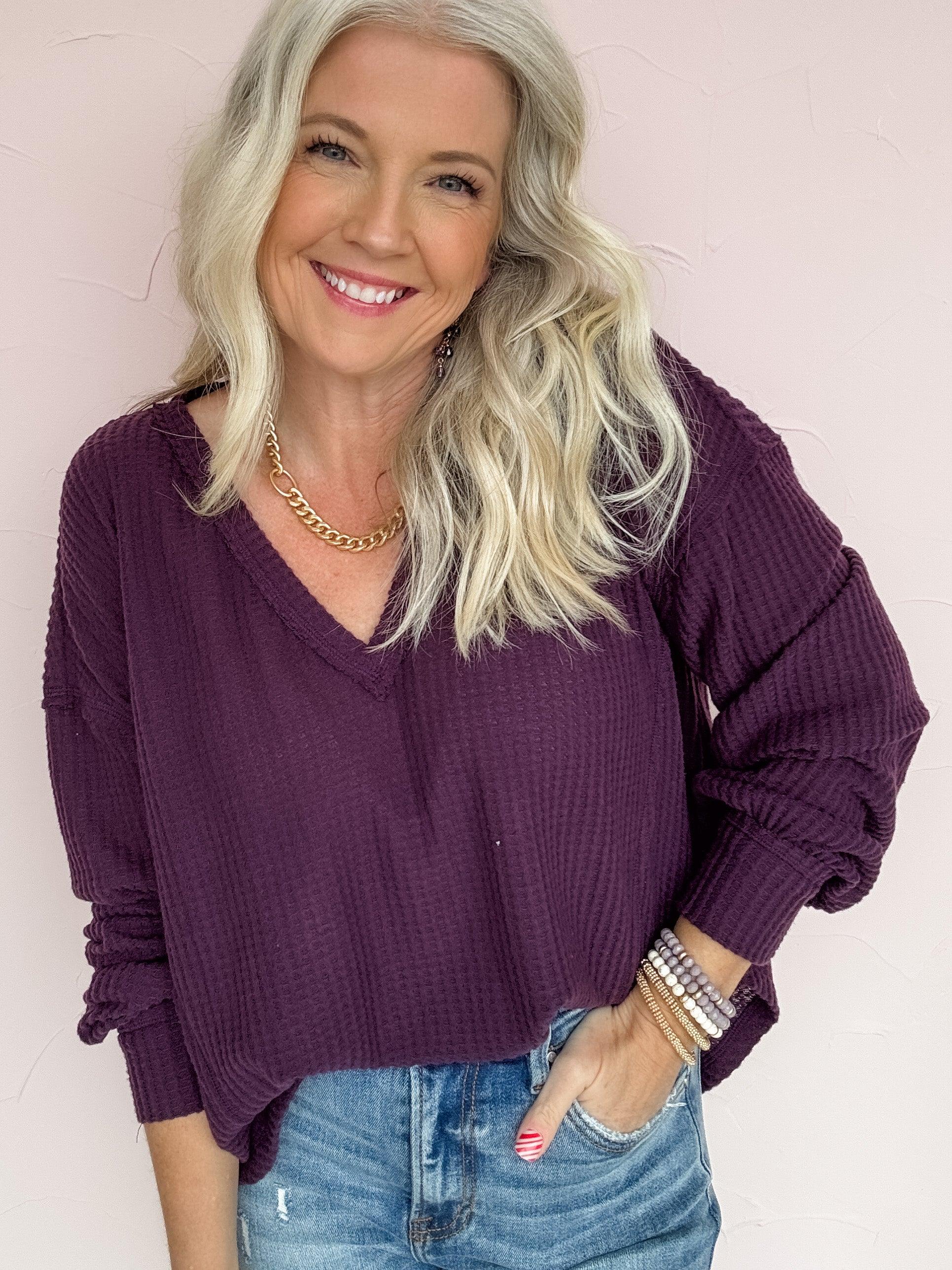 Plum Twilight Top