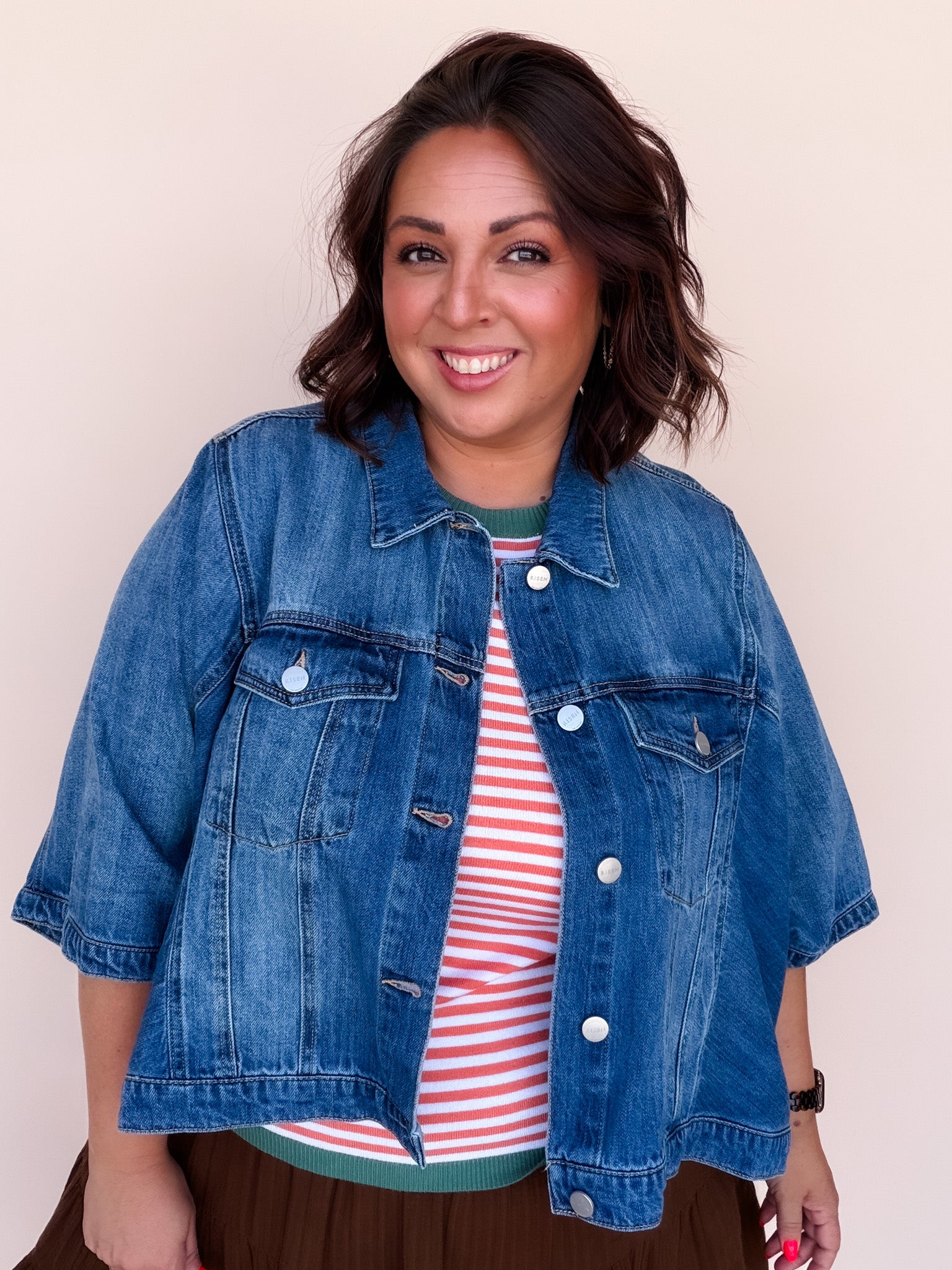 Wide Open Denim Jacket