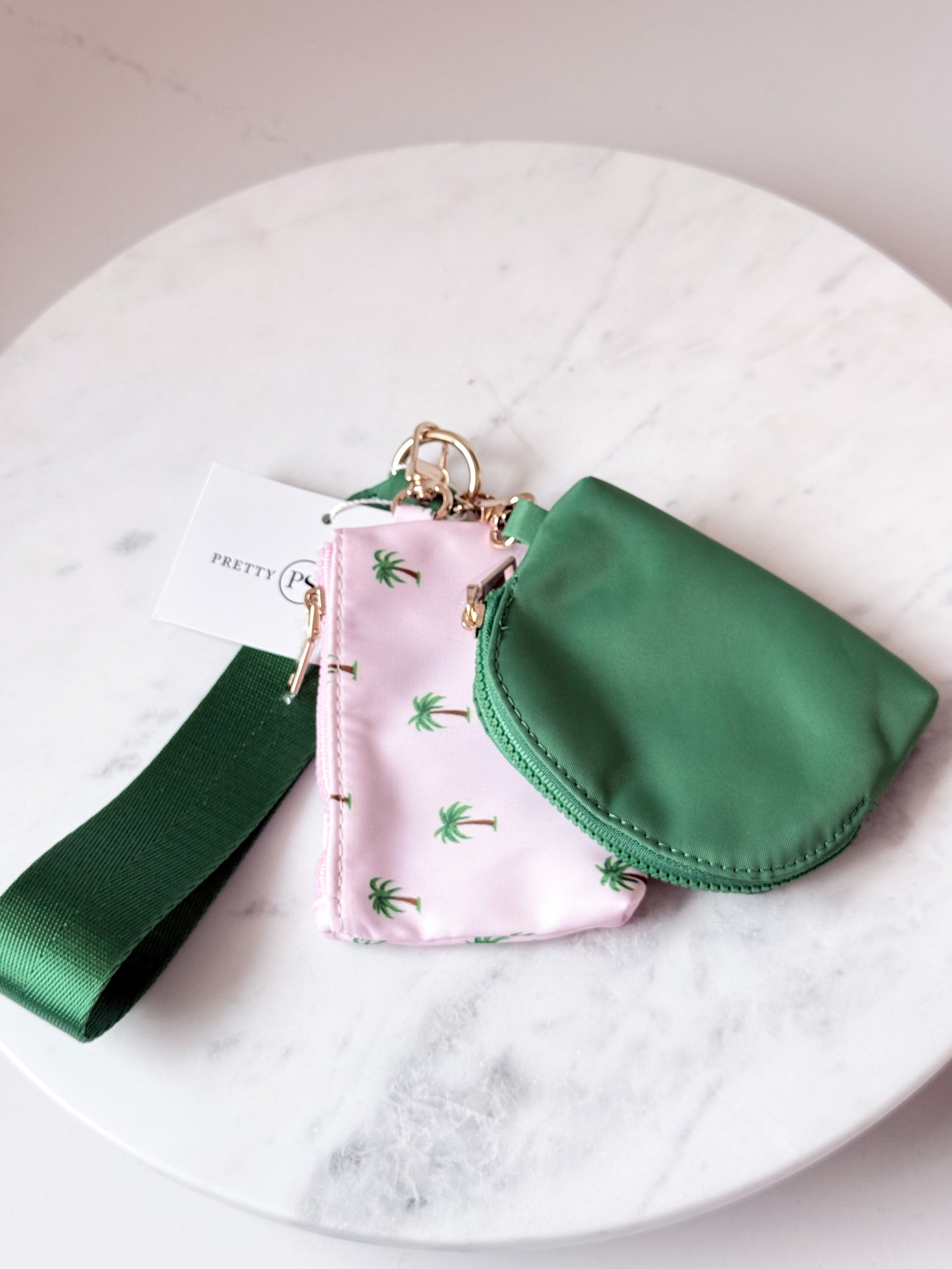 Summer Spritz Dual Pouch Wristlet