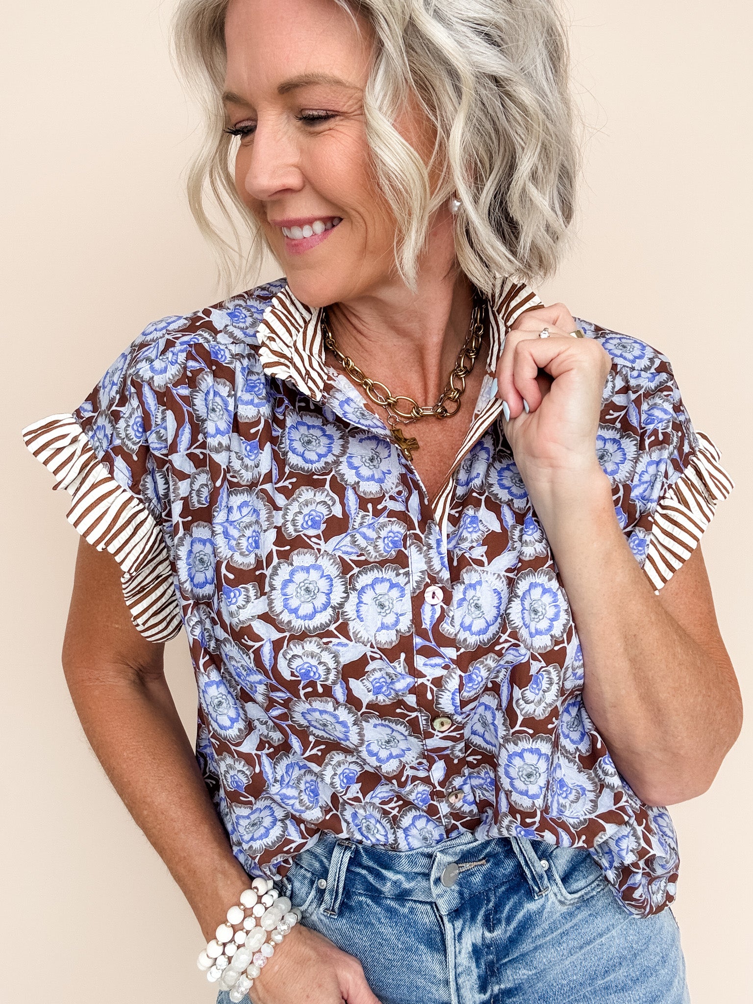 Countryside Ruffle Top