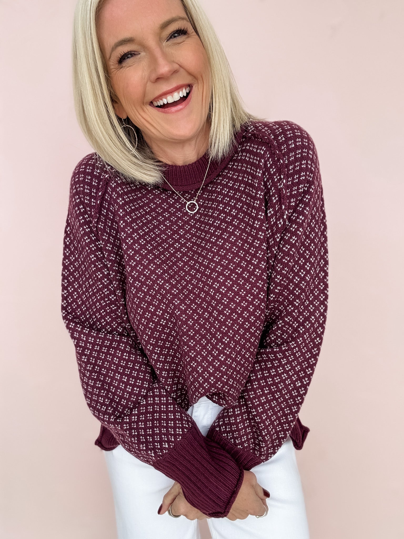 Mulberry Meadow Sweater