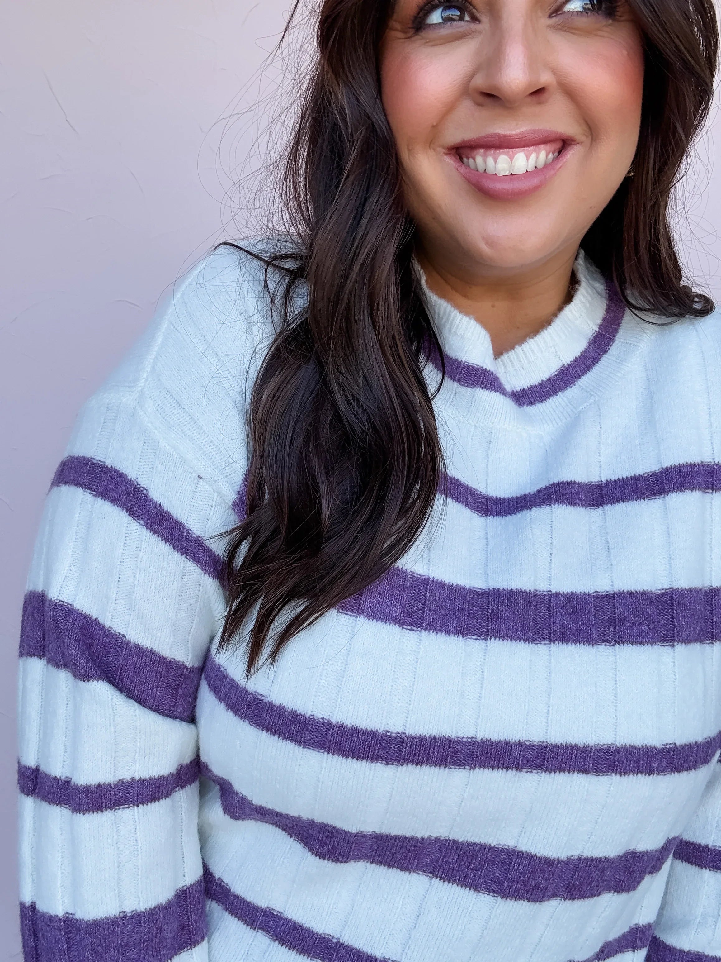 Lilac Horizon Sweater