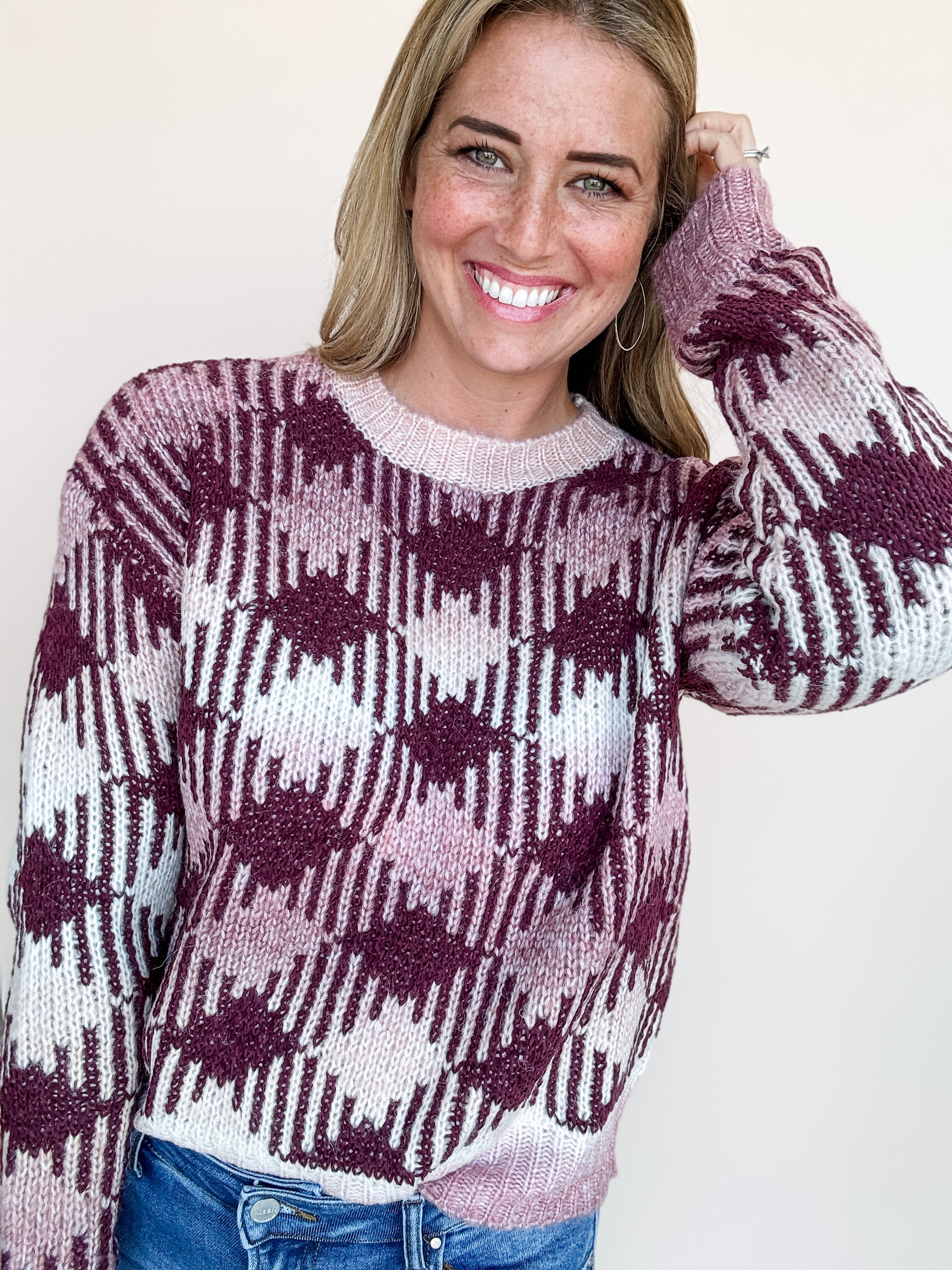 Wine & Whimsy Sweater