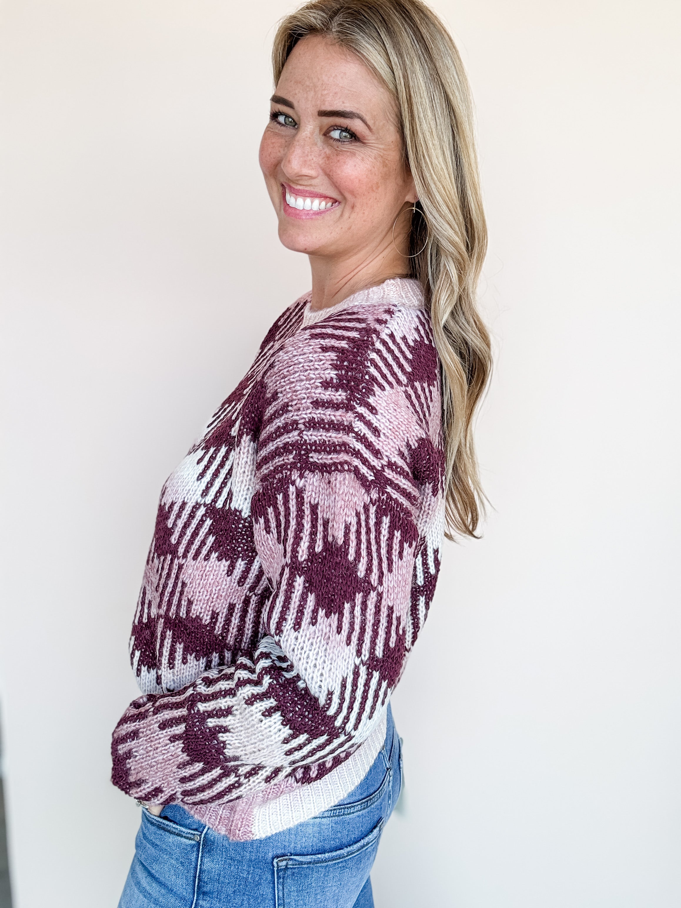 Wine & Whimsy Sweater