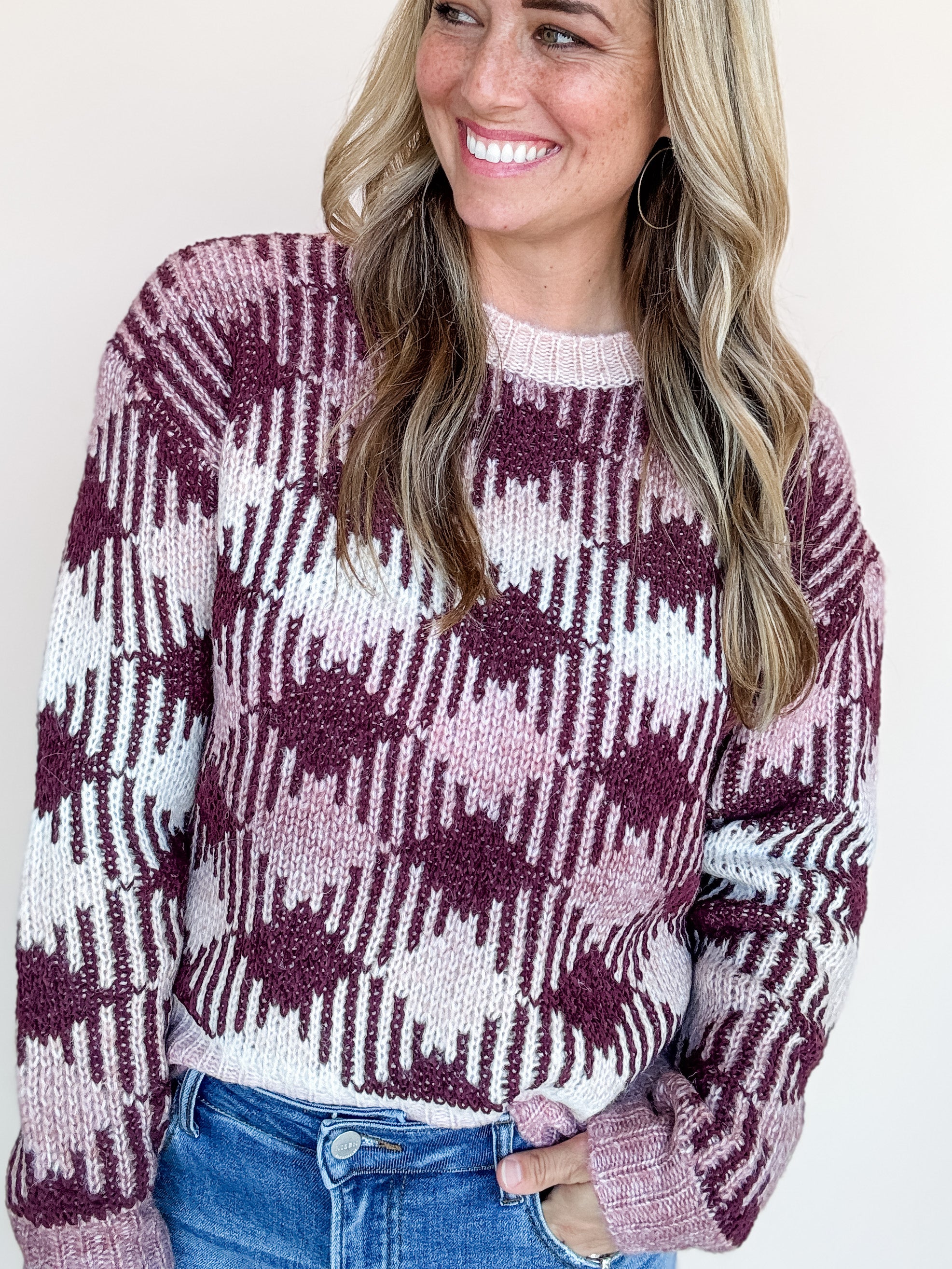 Wine & Whimsy Sweater