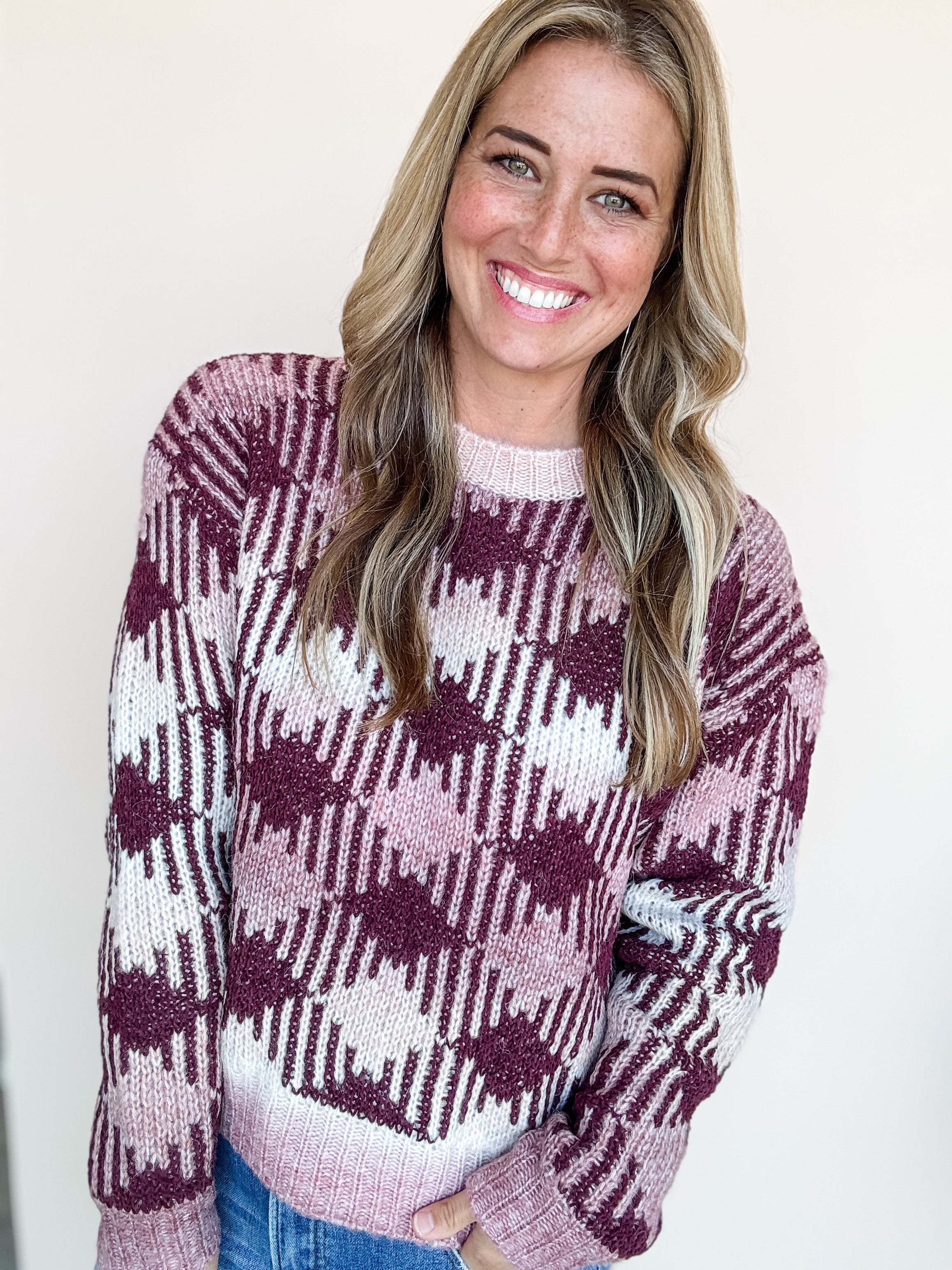 Wine & Whimsy Sweater