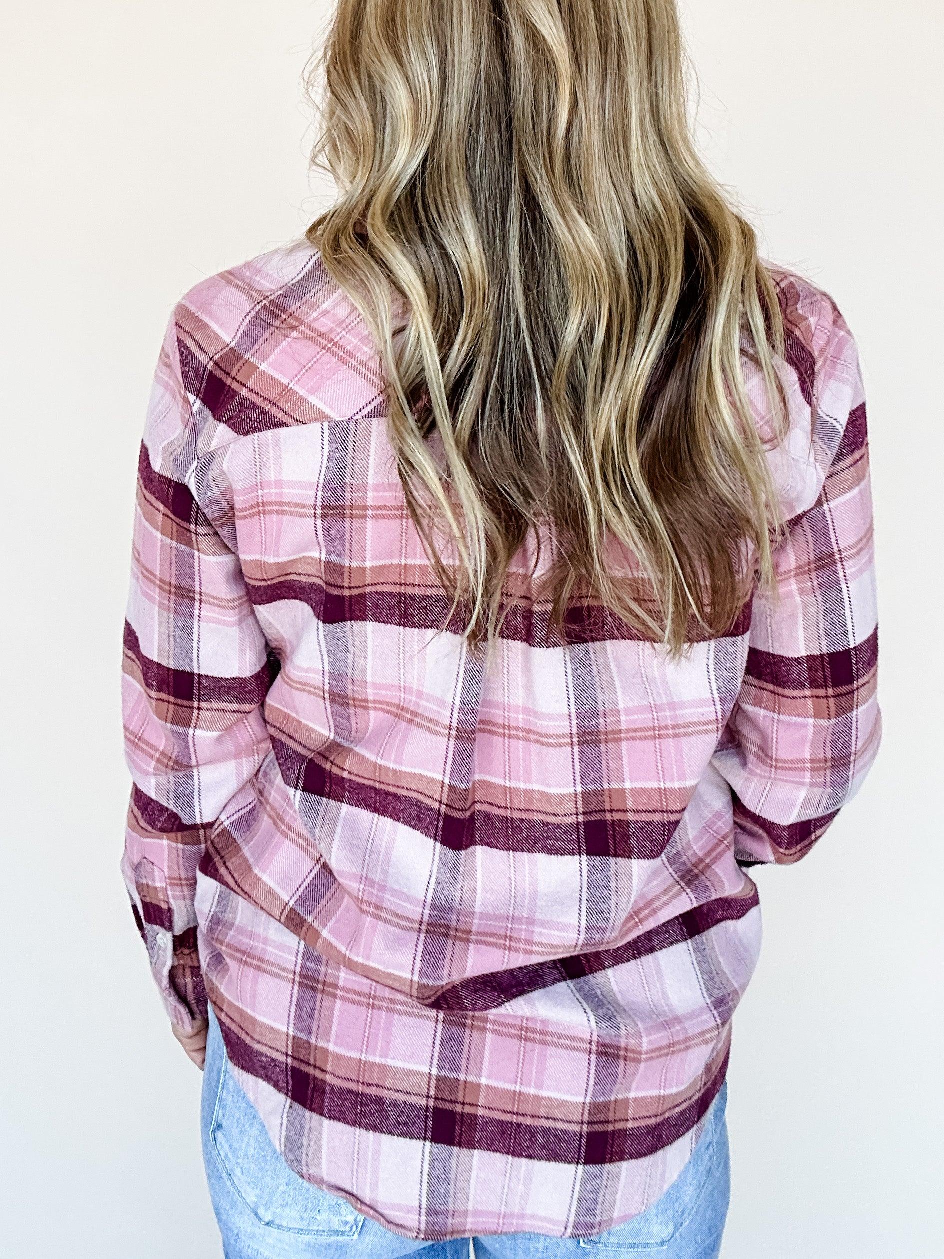 Magenta Haze Button Down