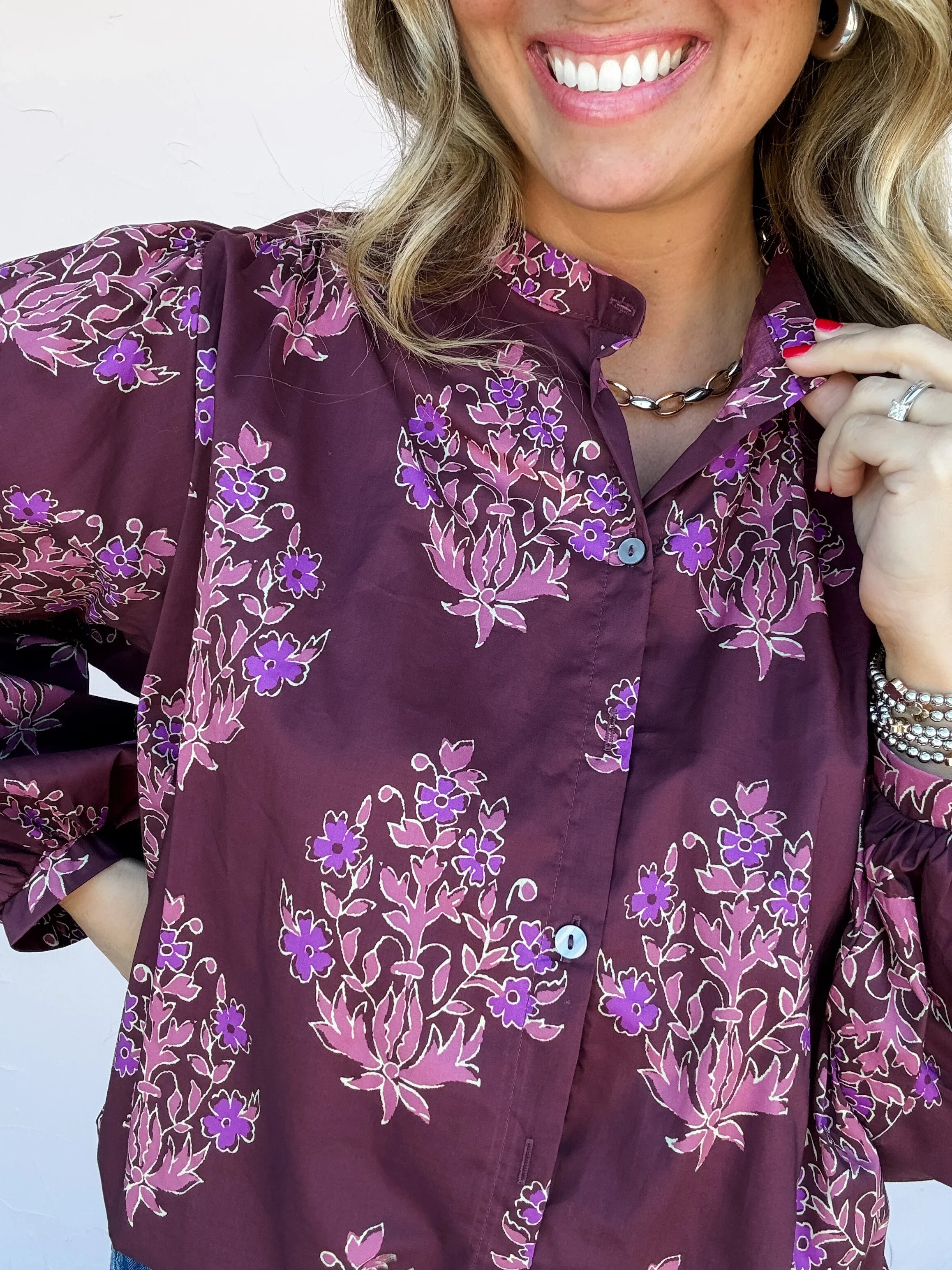 Berryfield Floral Popover