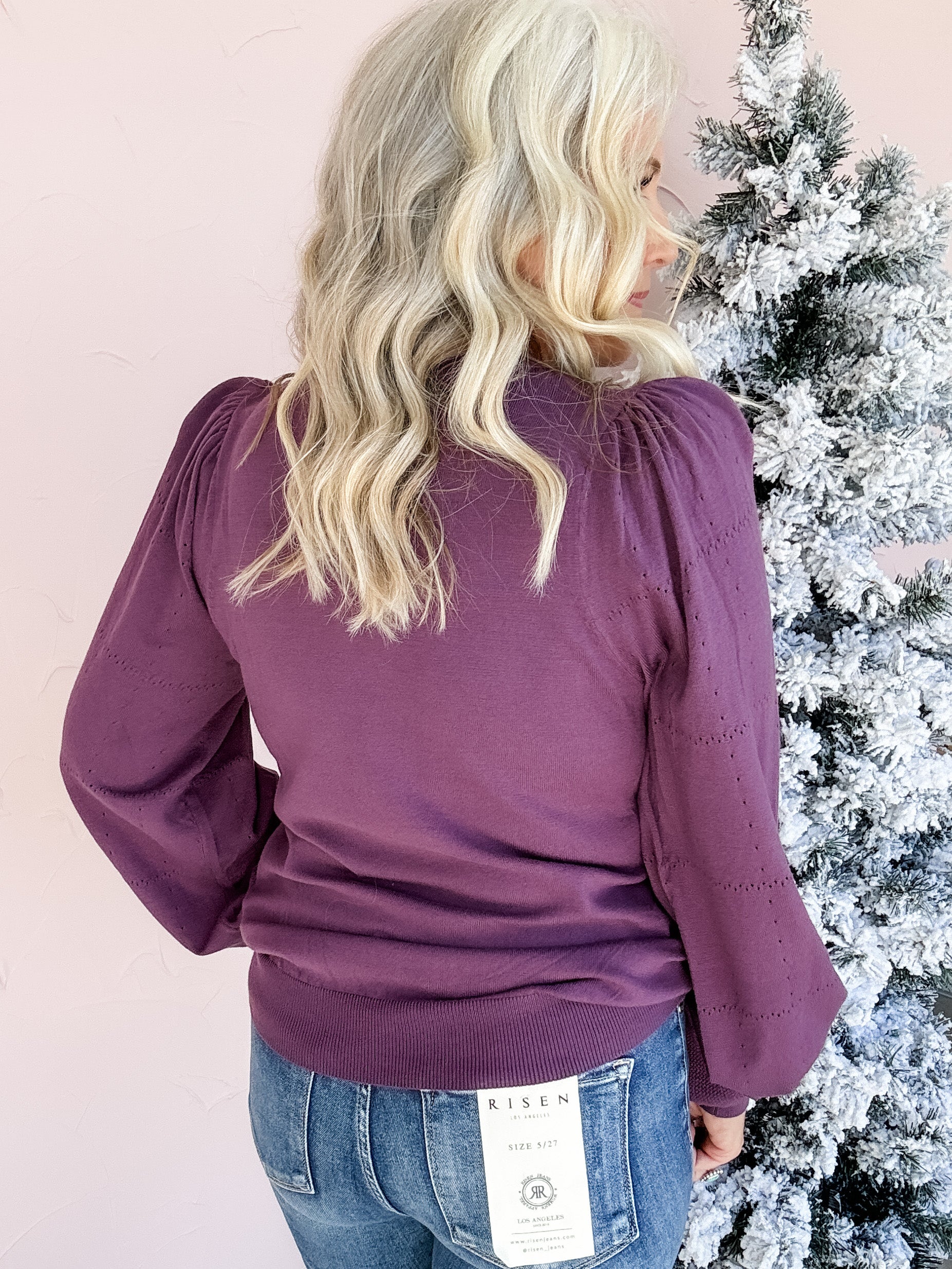 English Violet Sweater