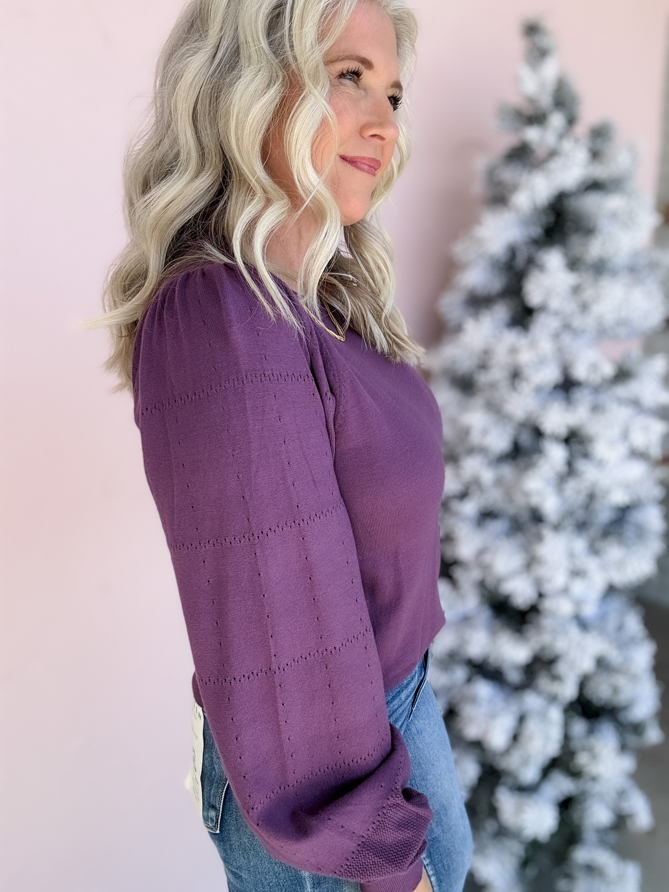 English Violet Sweater