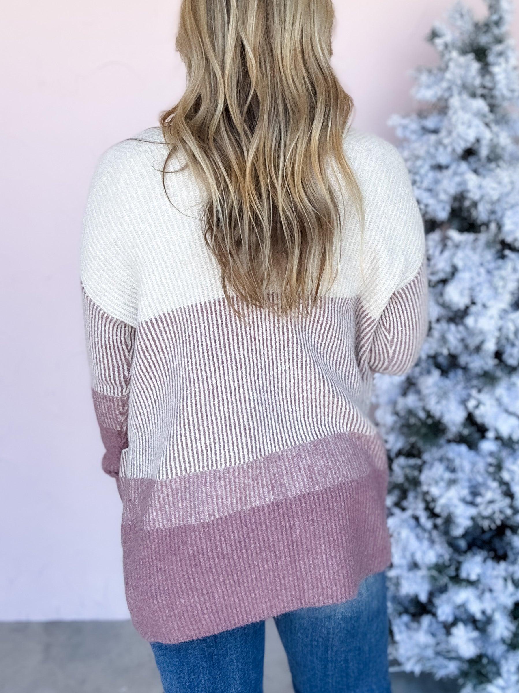 Frosted Plum Cardigan