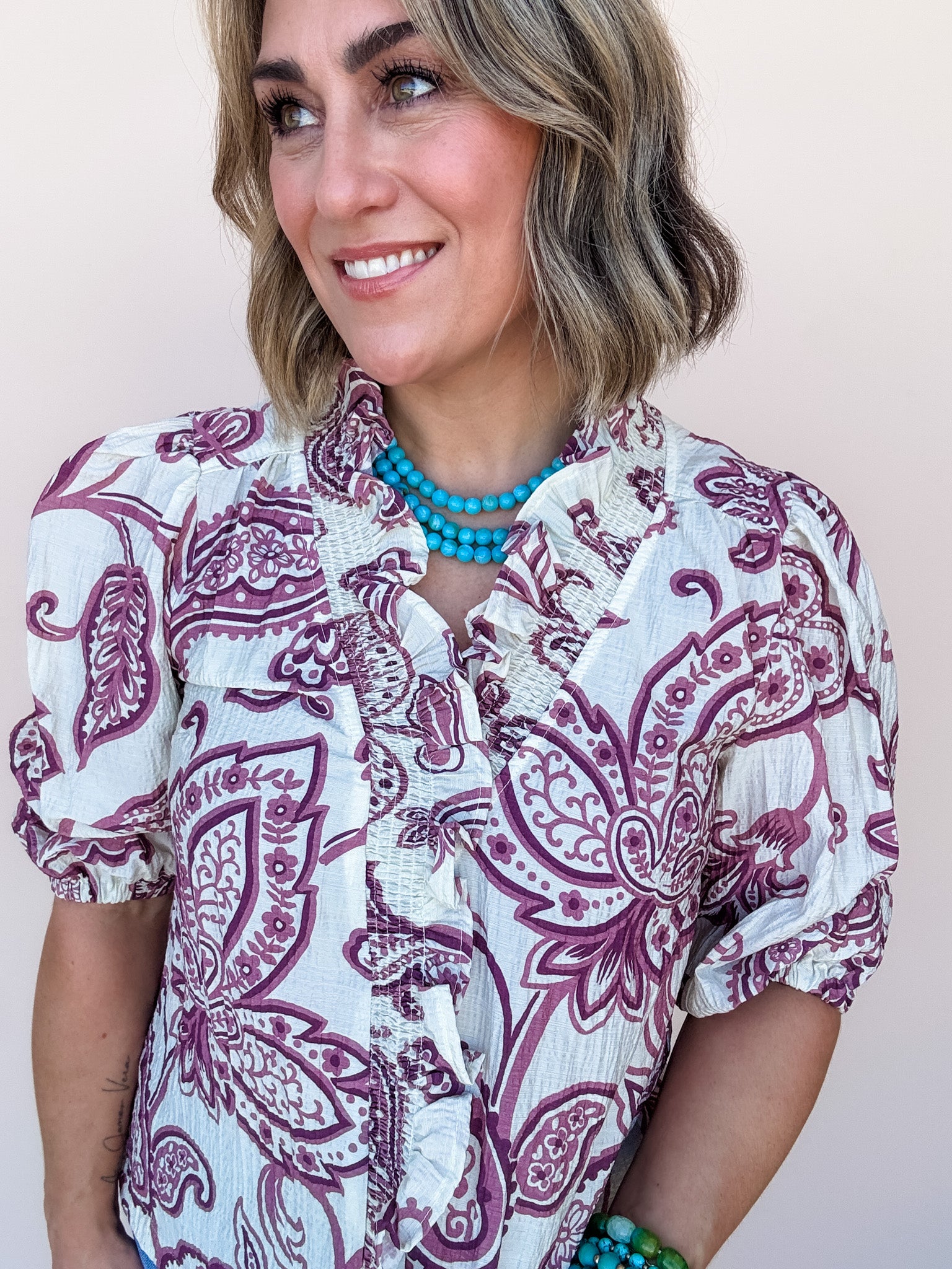 Pretty in Paisley Top