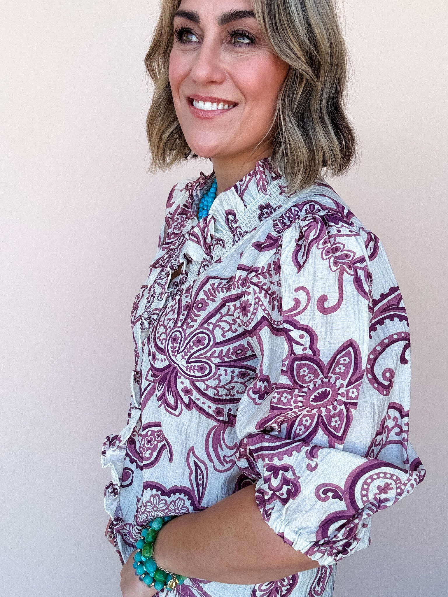 Pretty in Paisley Top