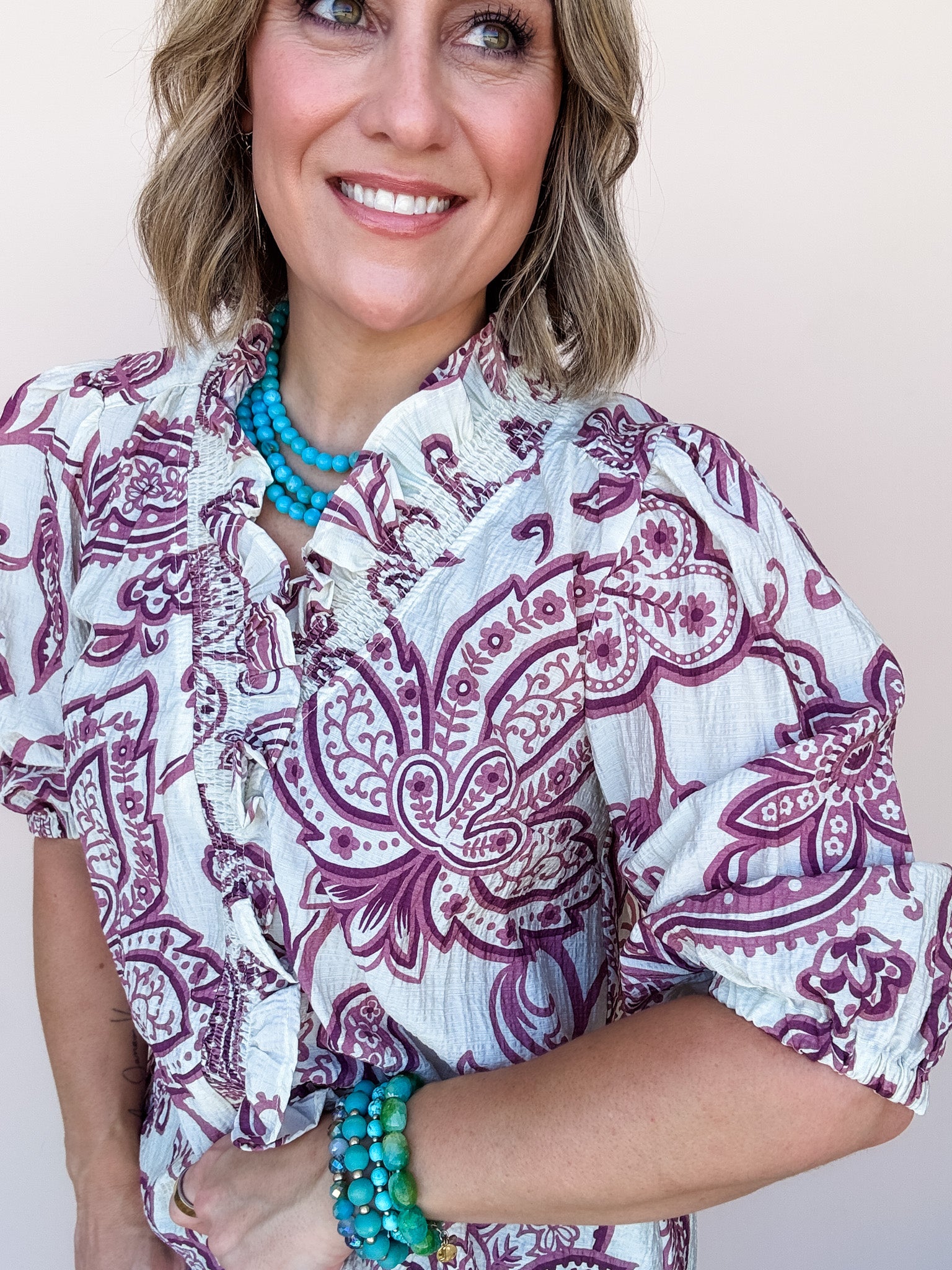 Pretty in Paisley Top