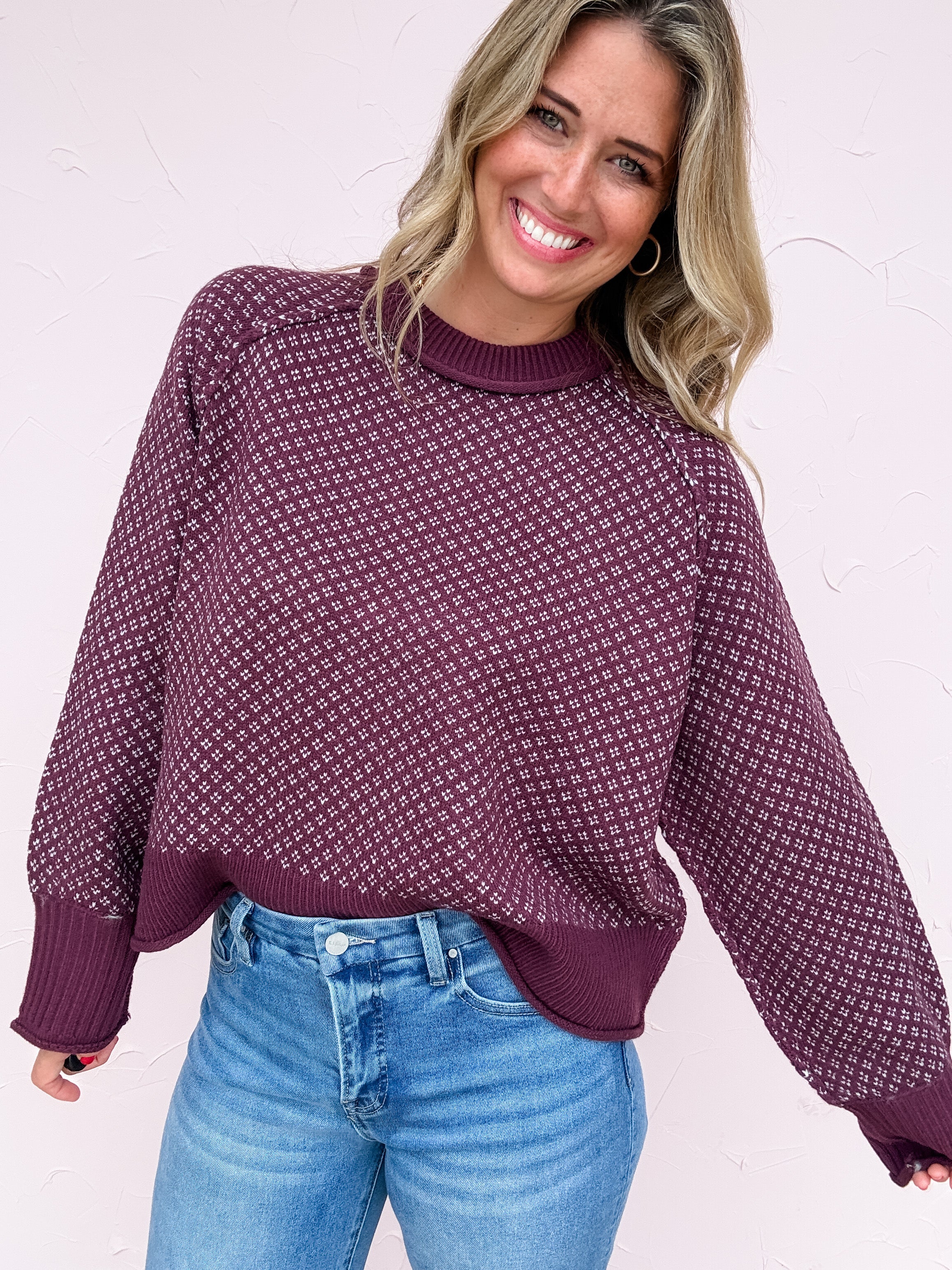 Mulberry Meadow Sweater