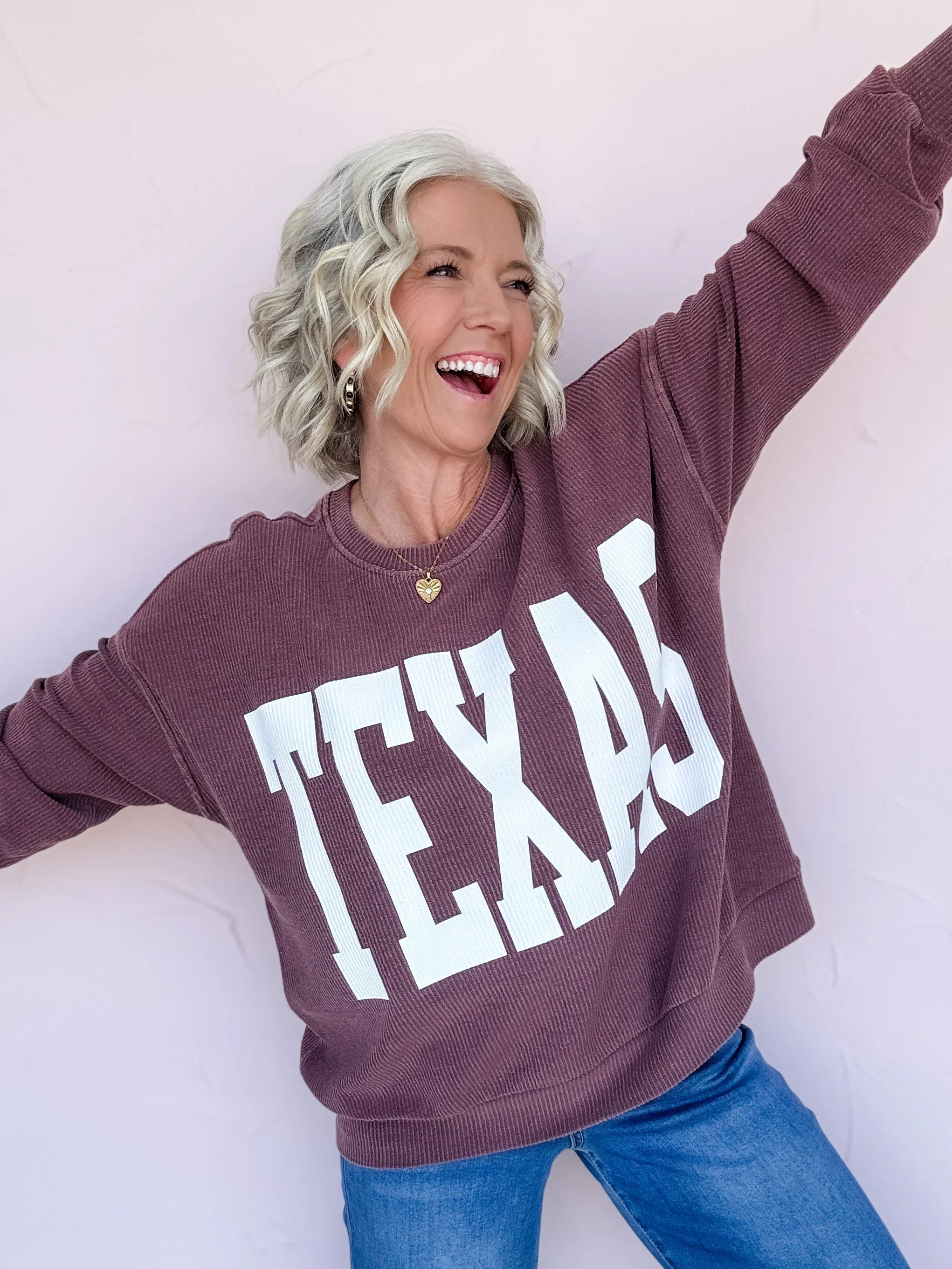 Texas Roots Ribbed Pullover