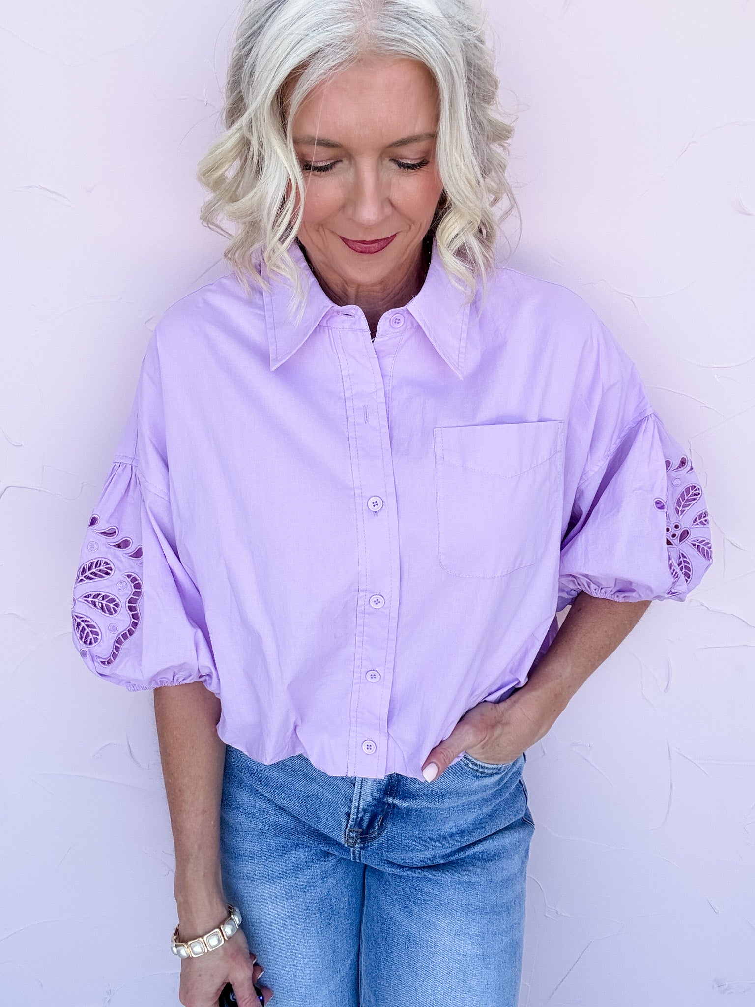 Lavender Market Top