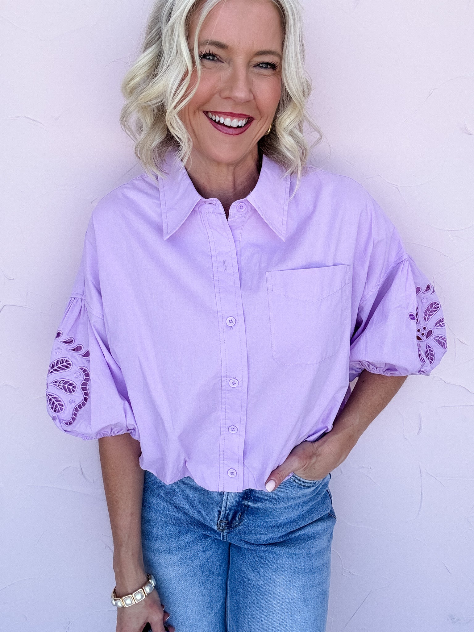 Lavender Market Top