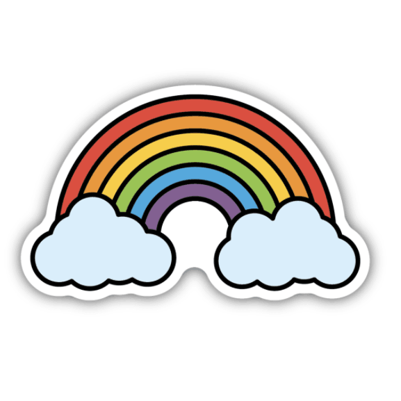 Rainbow Sticker - Vintage Soul