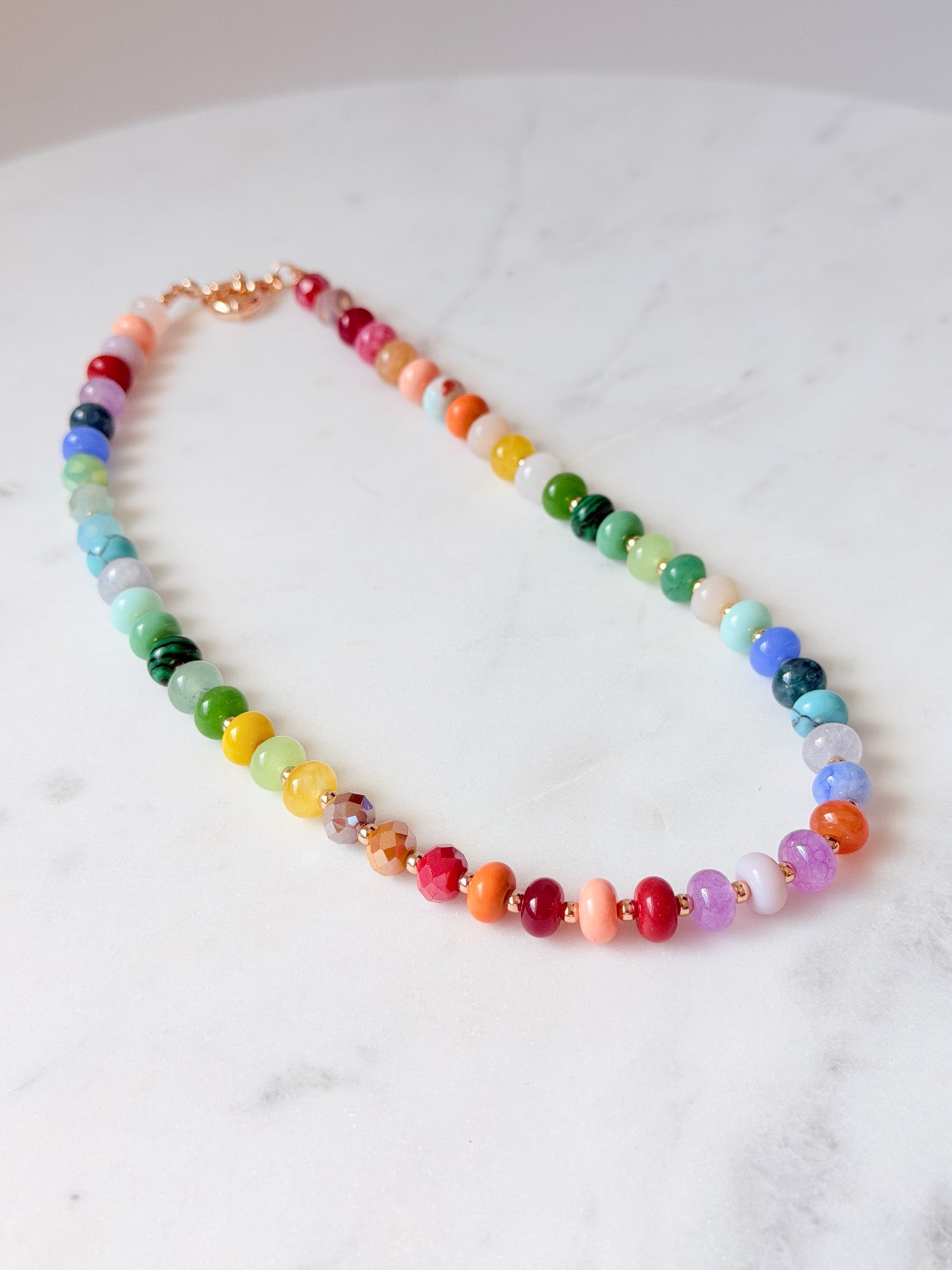 Rainbow Row Necklace