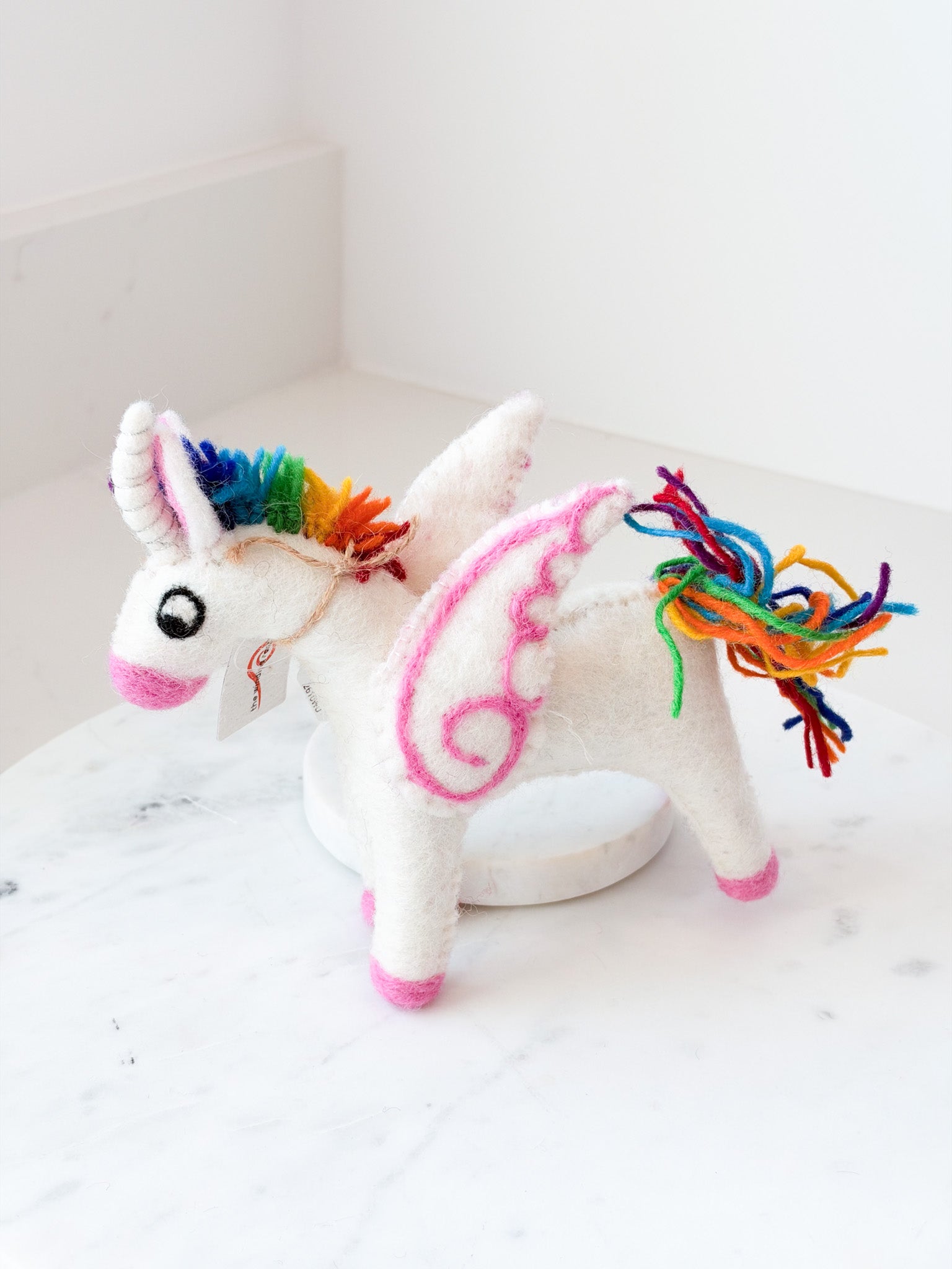 Rainbow Unicorn Ornament