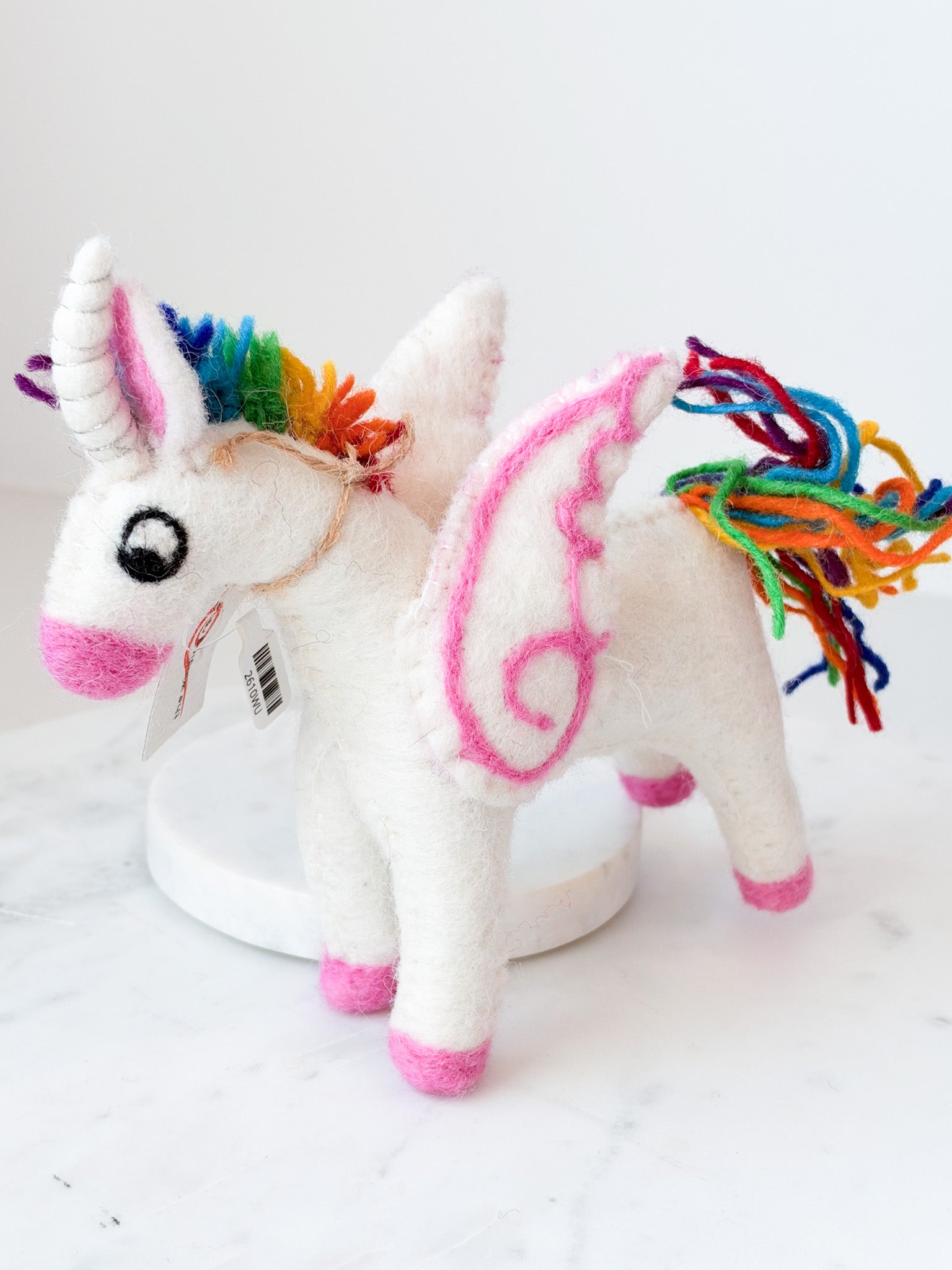 Rainbow Unicorn Ornament