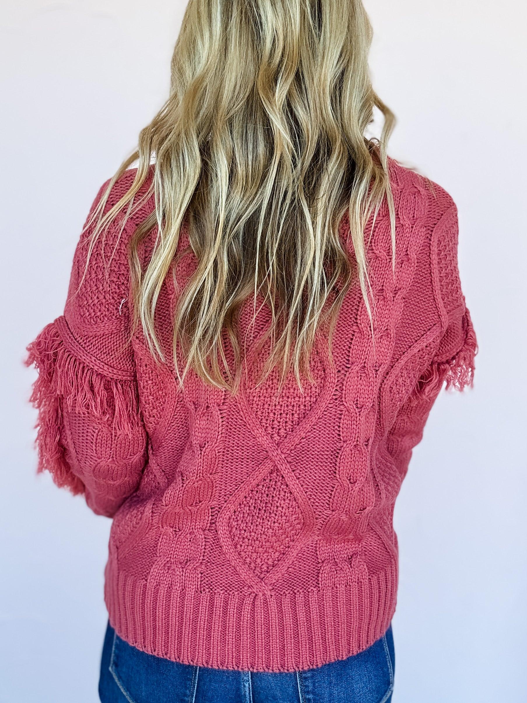 Ember Fringe Sweater