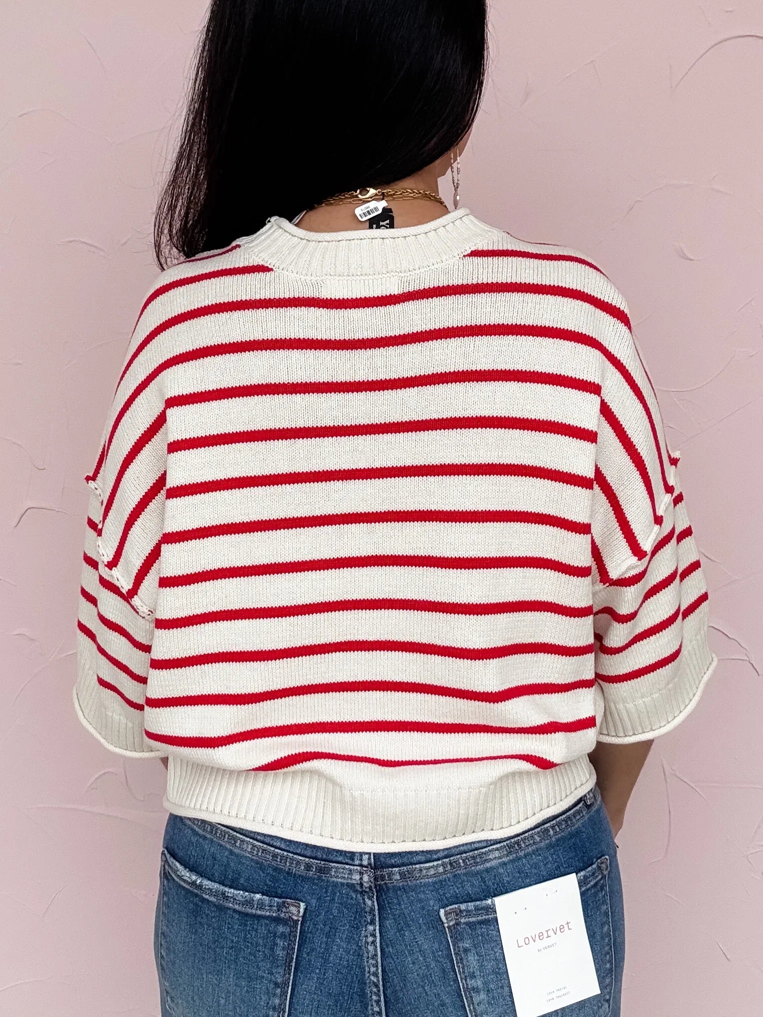 All the Right Stripes Top